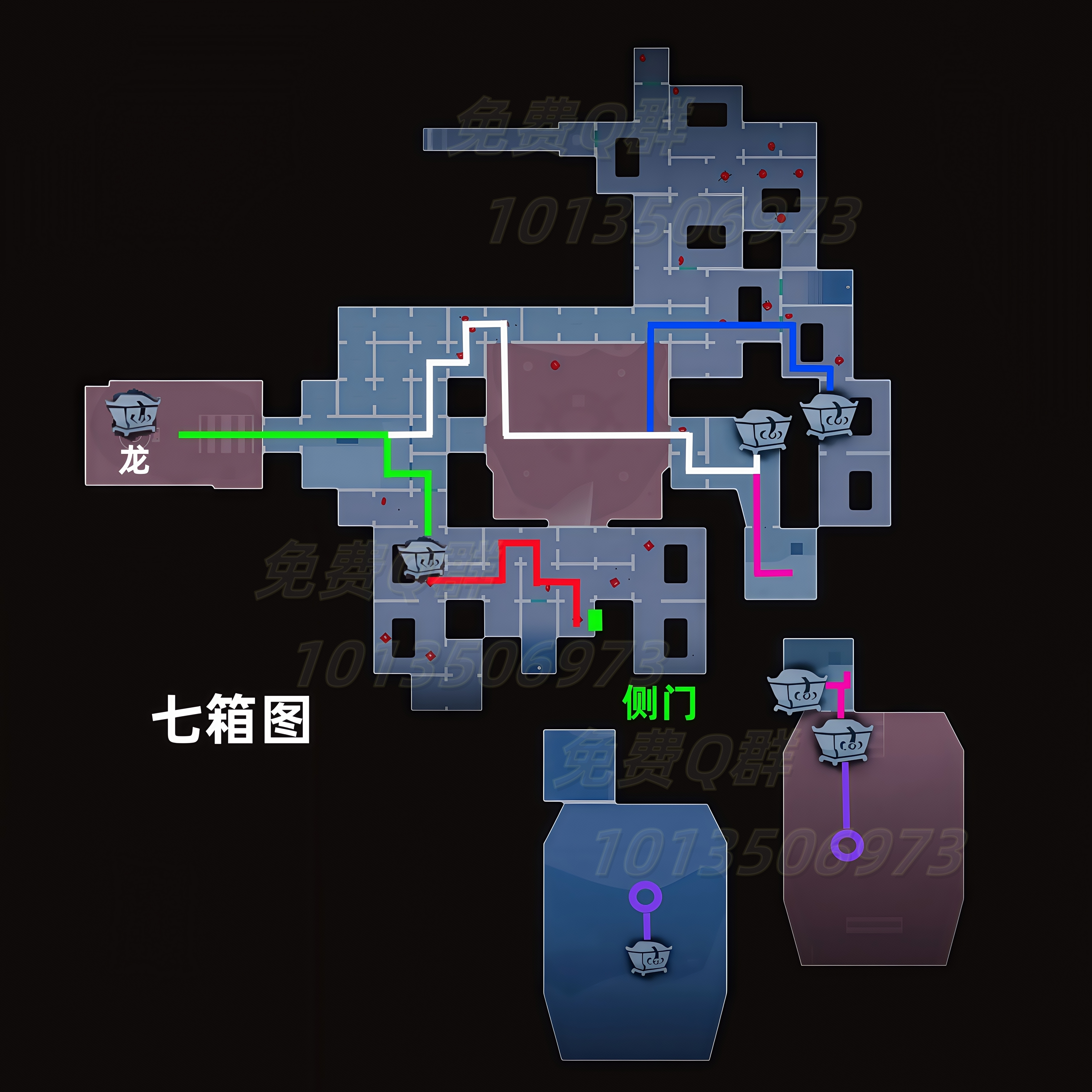 超自然行动组昆仑秘境极限全地图小抄
