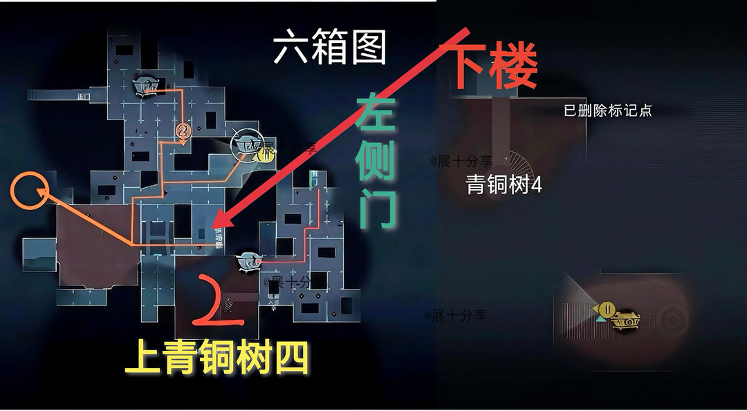 超自然行动组昆仑秘境极限侧门在【左】全地图小抄