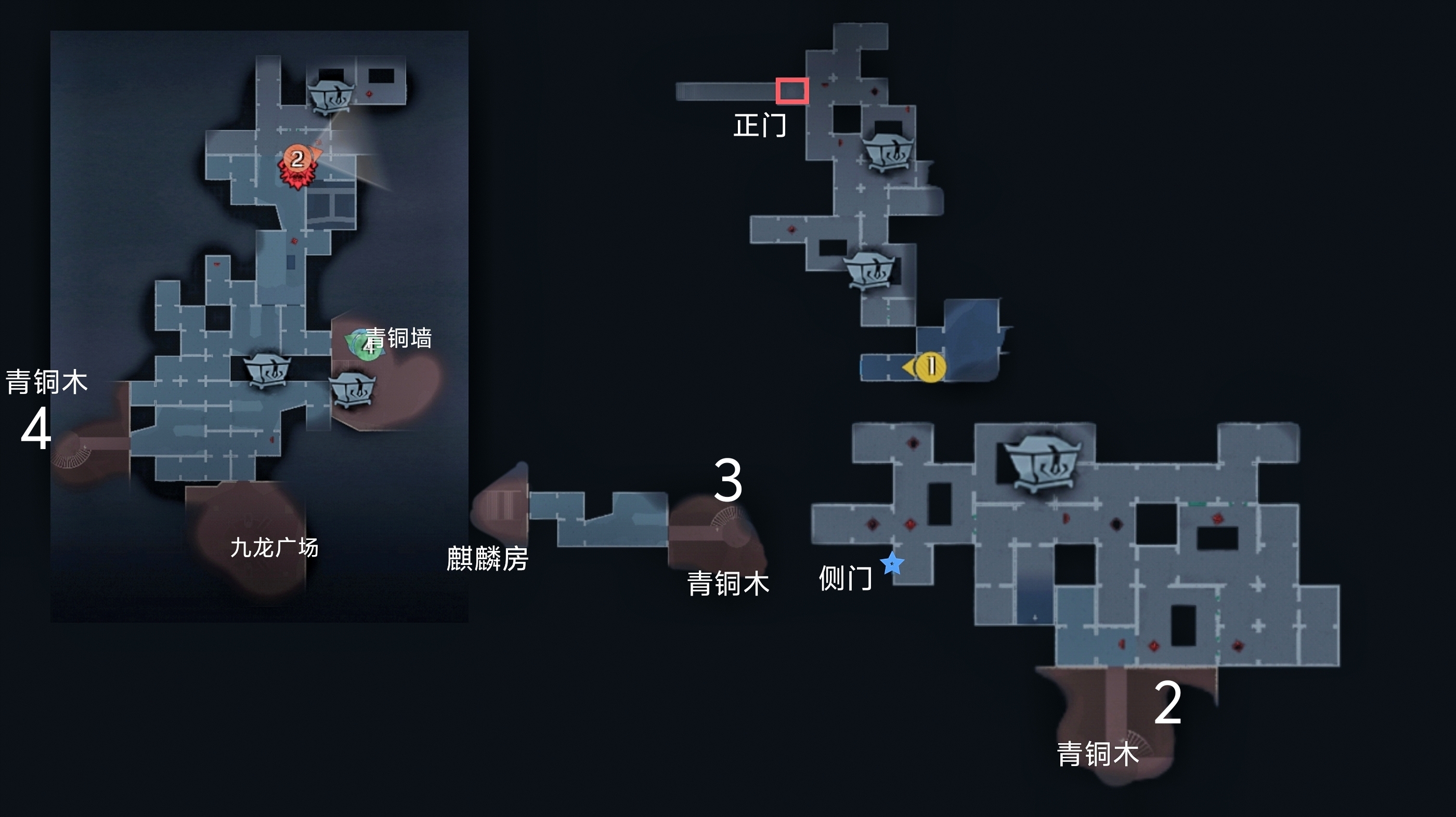 超自然行动组昆仑秘境噩梦地图小抄找青铜树