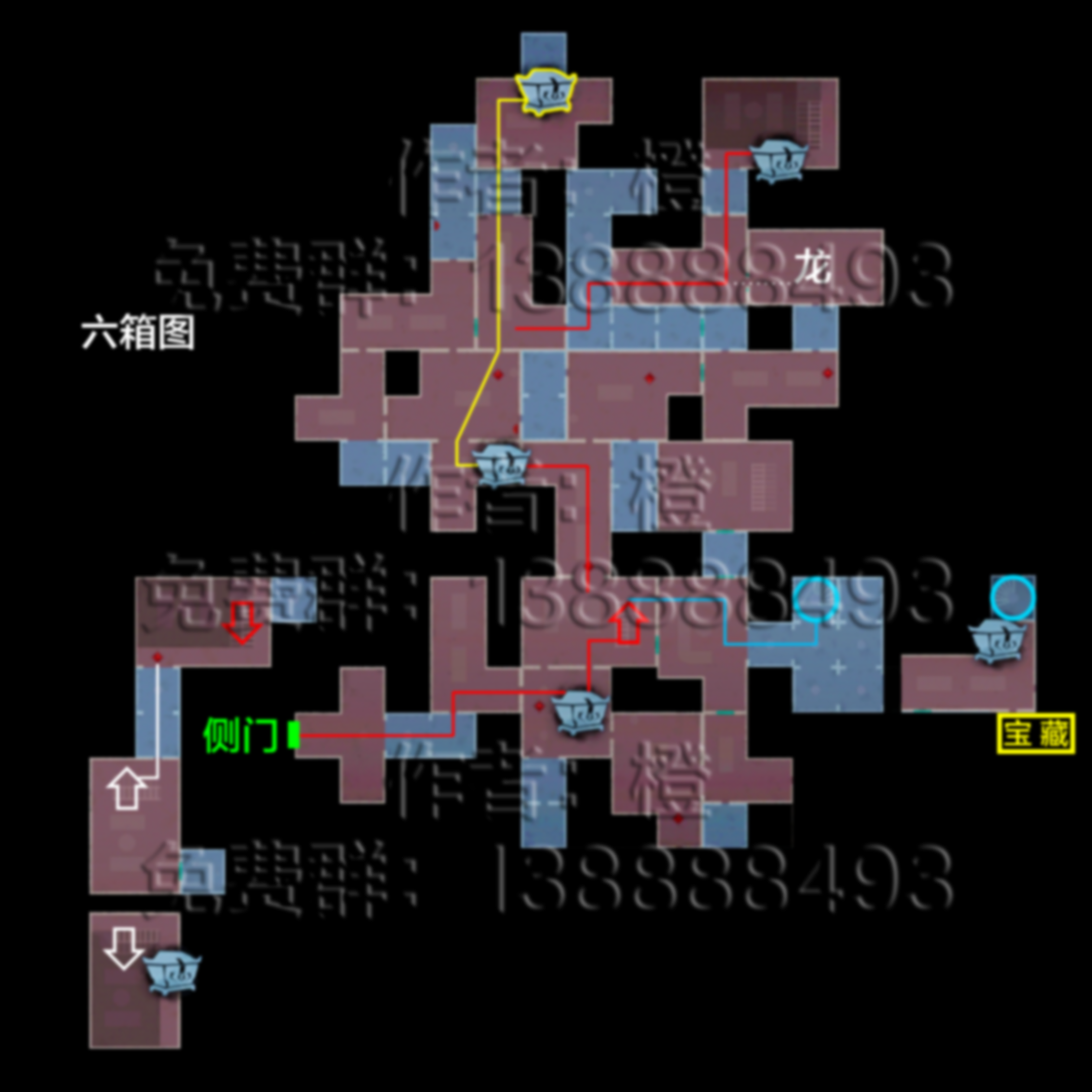 超自然行动组极限宝藏房间全地图小抄