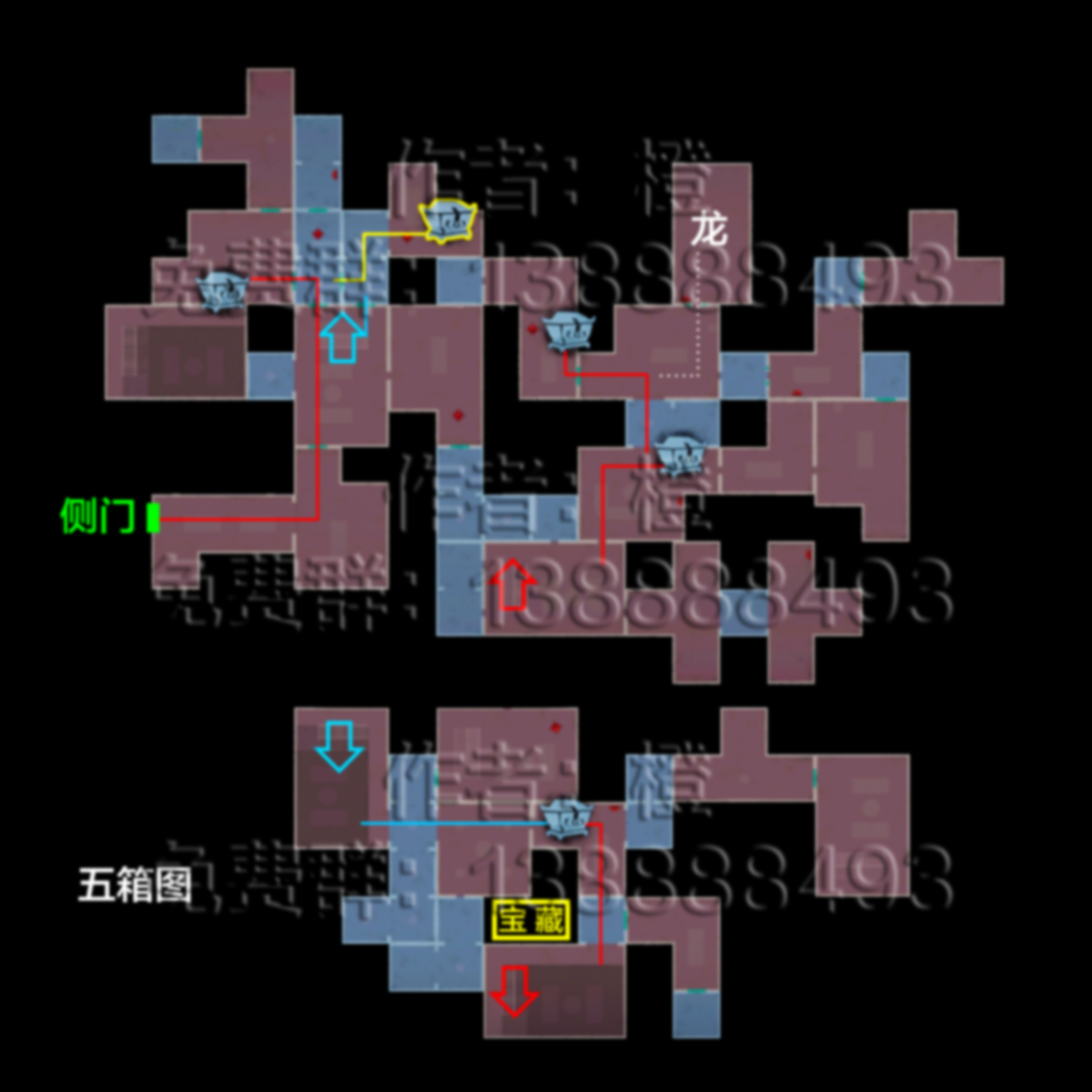 超自然行动组极限宝藏房间全地图小抄