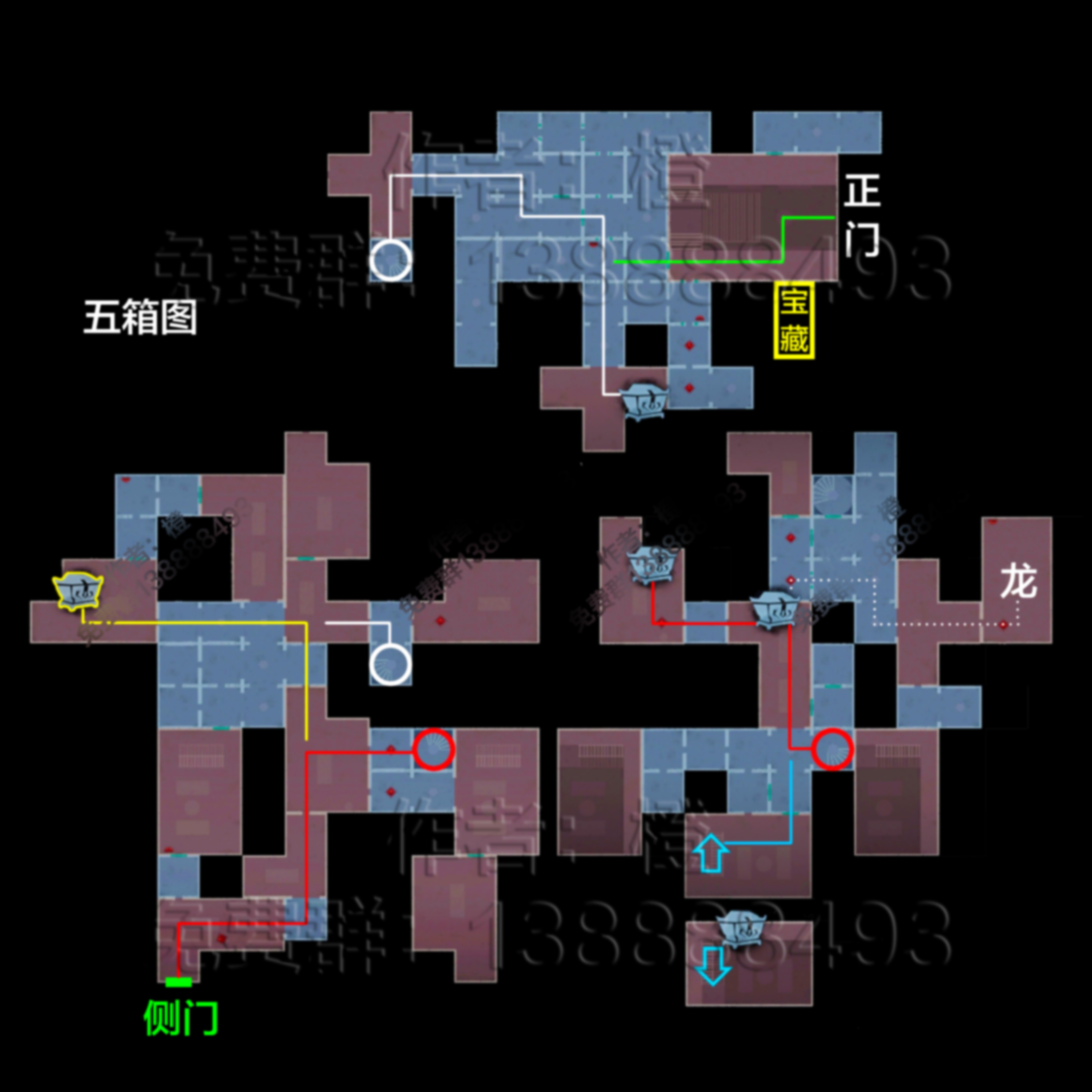 超自然行动组极限宝藏房间全地图小抄