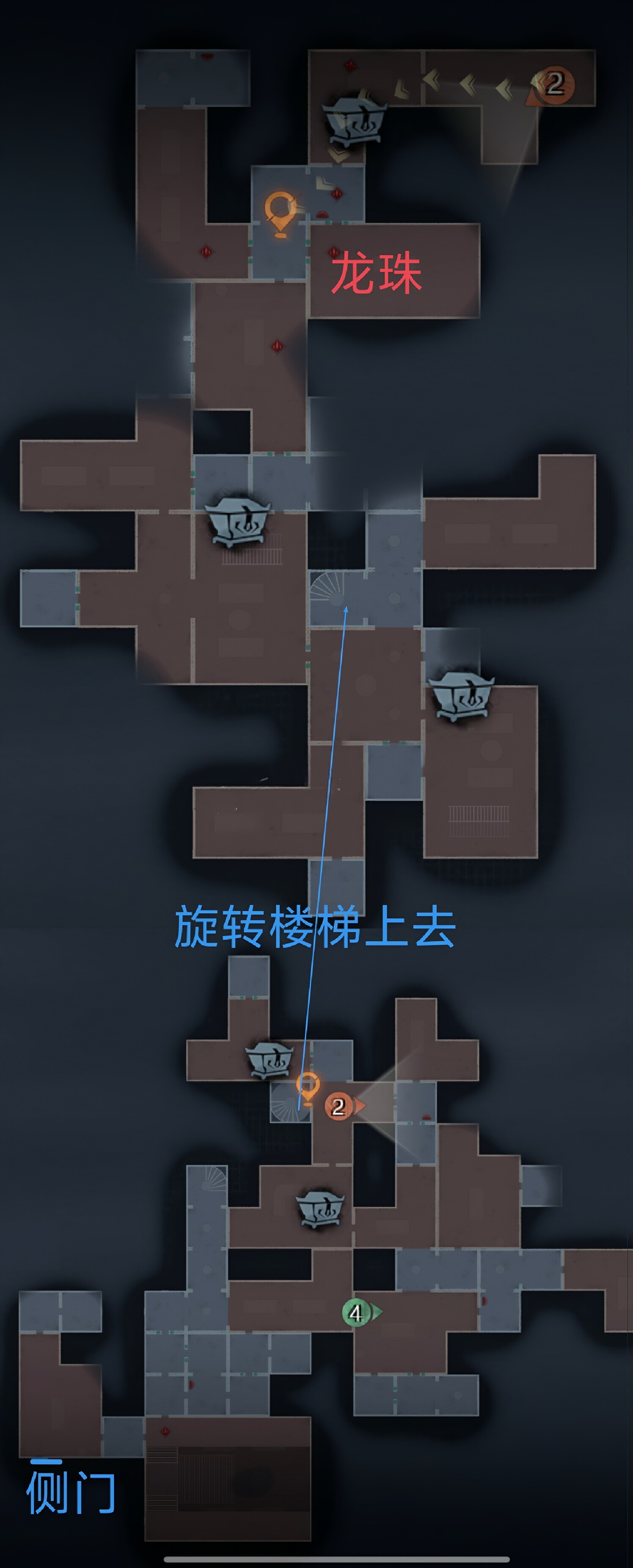 超自然行动组精绝古城困难┗型全地图小抄