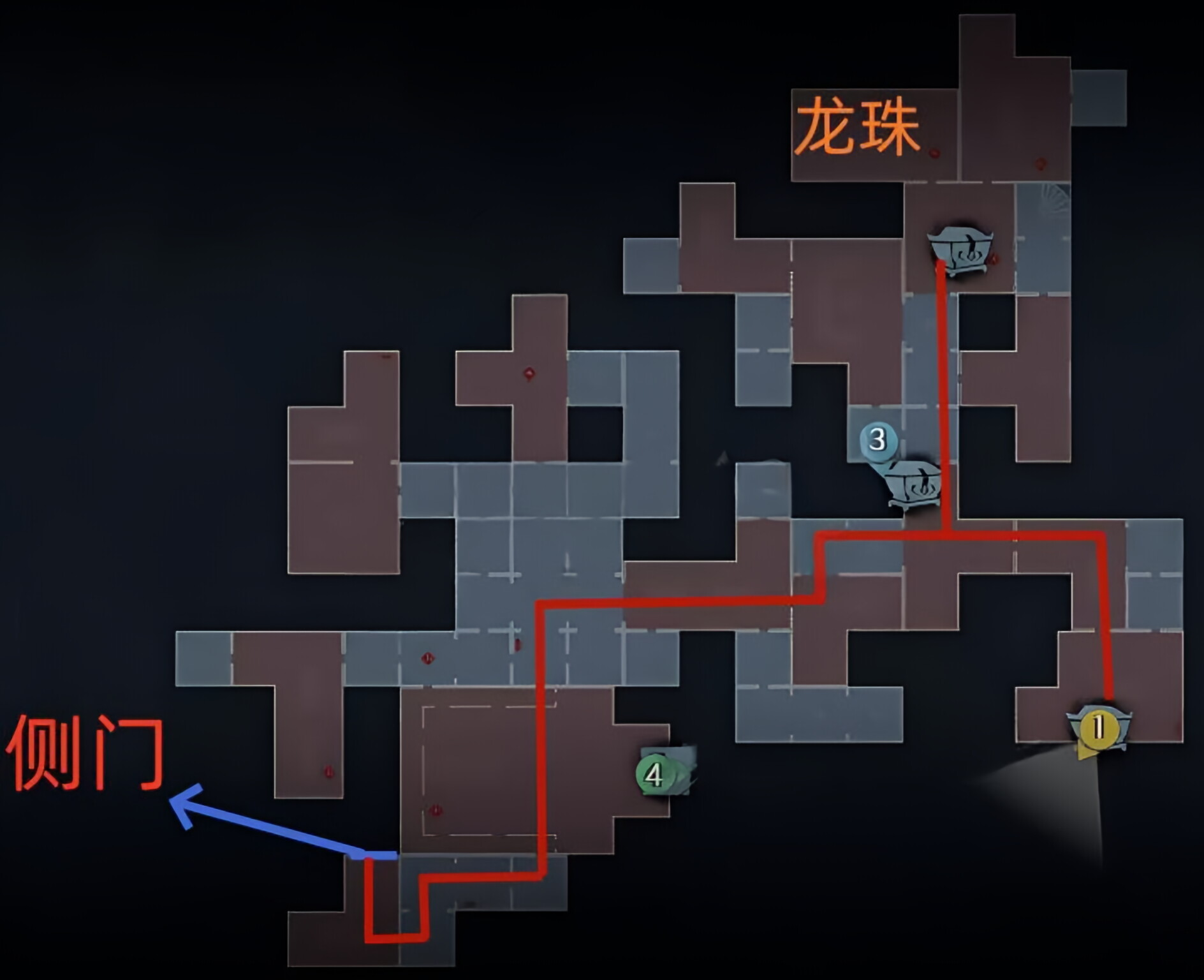 超自然行动组精绝古城困难┛型全地图小抄