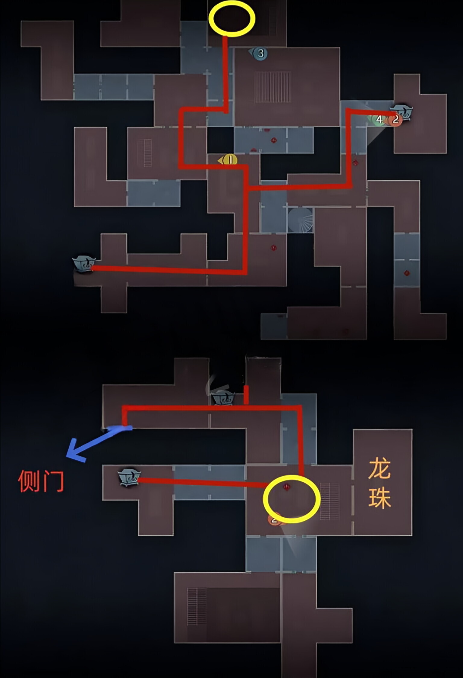 超自然行动组精绝古城困难┛型全地图小抄