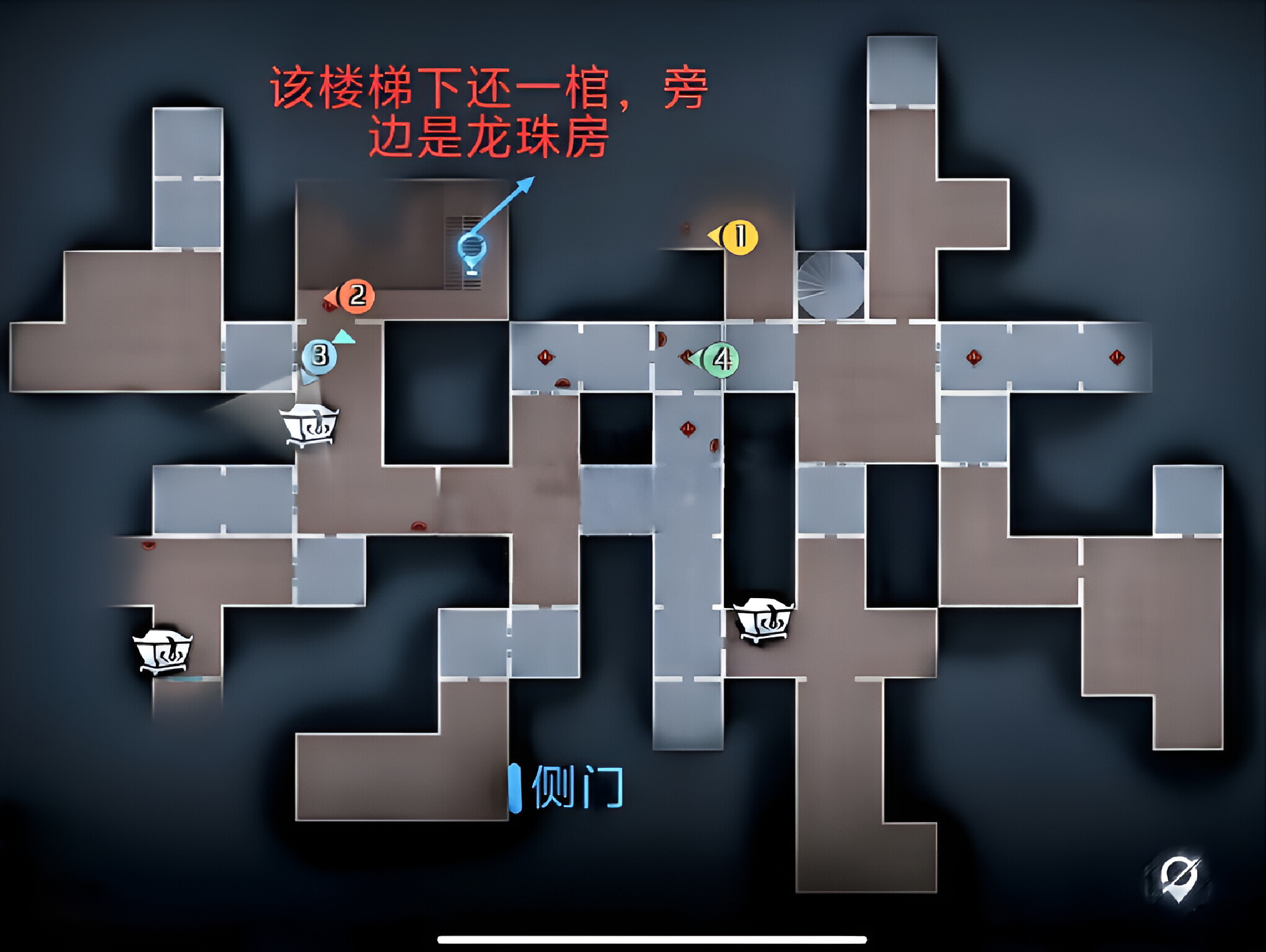 超自然行动组精绝古城困难┛型全地图小抄