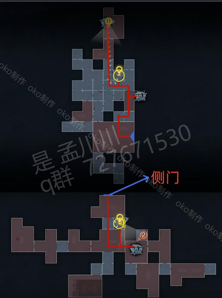超自然行动组精绝古城困难┛型全地图小抄