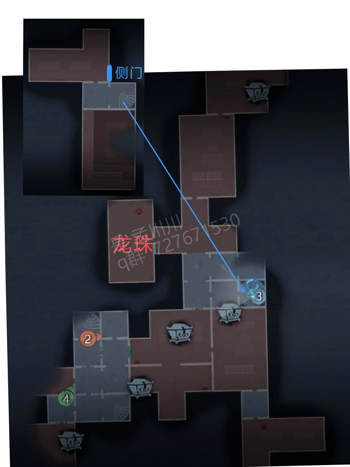 超自然行动组精绝古城困难┛型全地图小抄