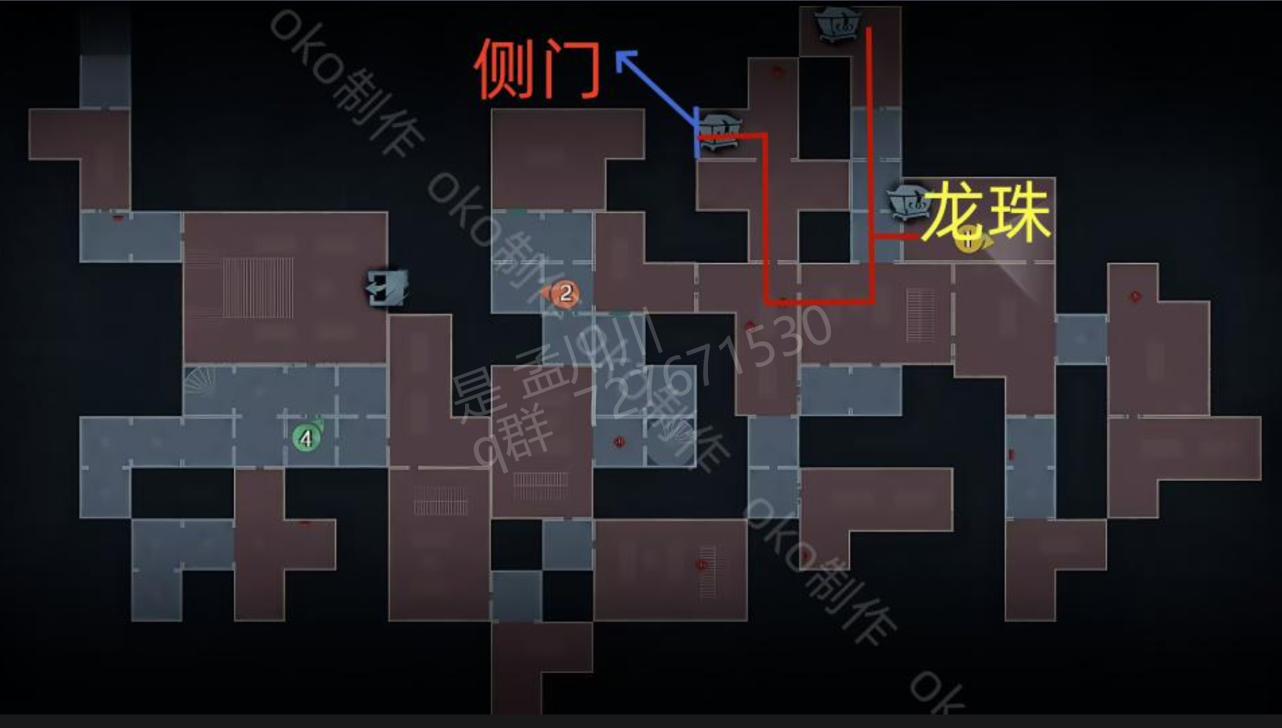 超自然行动组精绝古城困难┛型全地图小抄