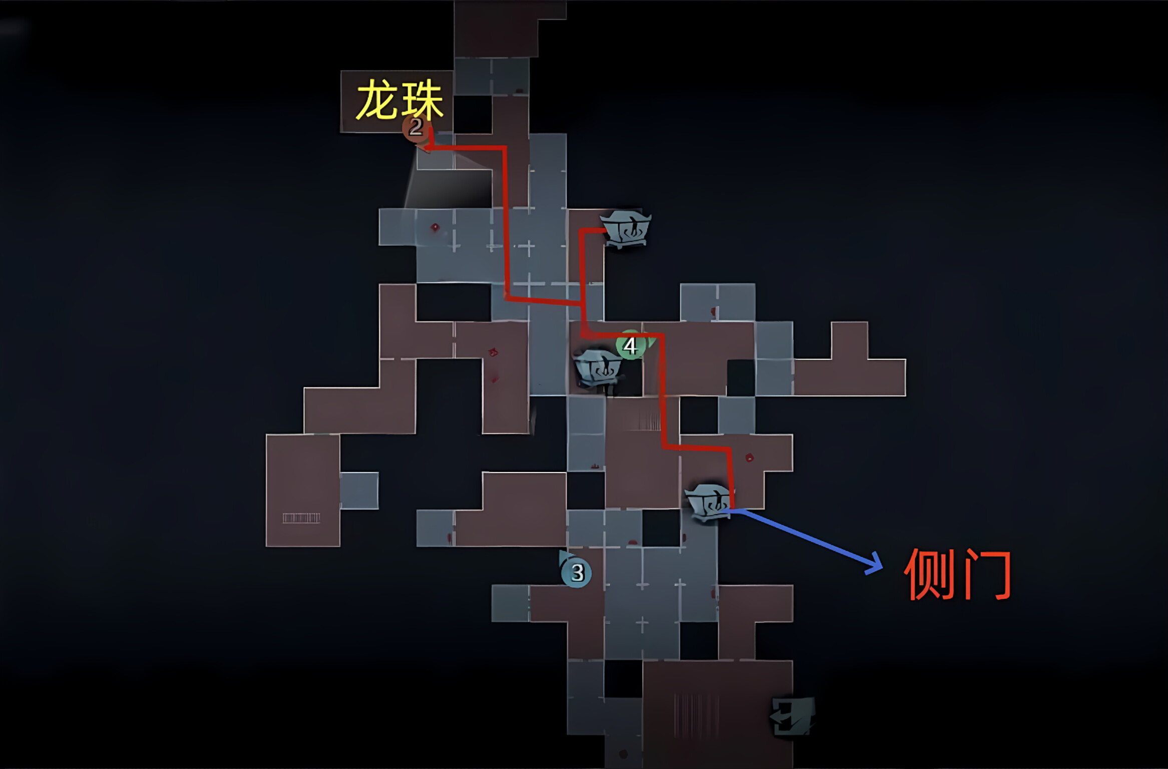 超自然行动组精绝古城困难┏型全地图小抄
