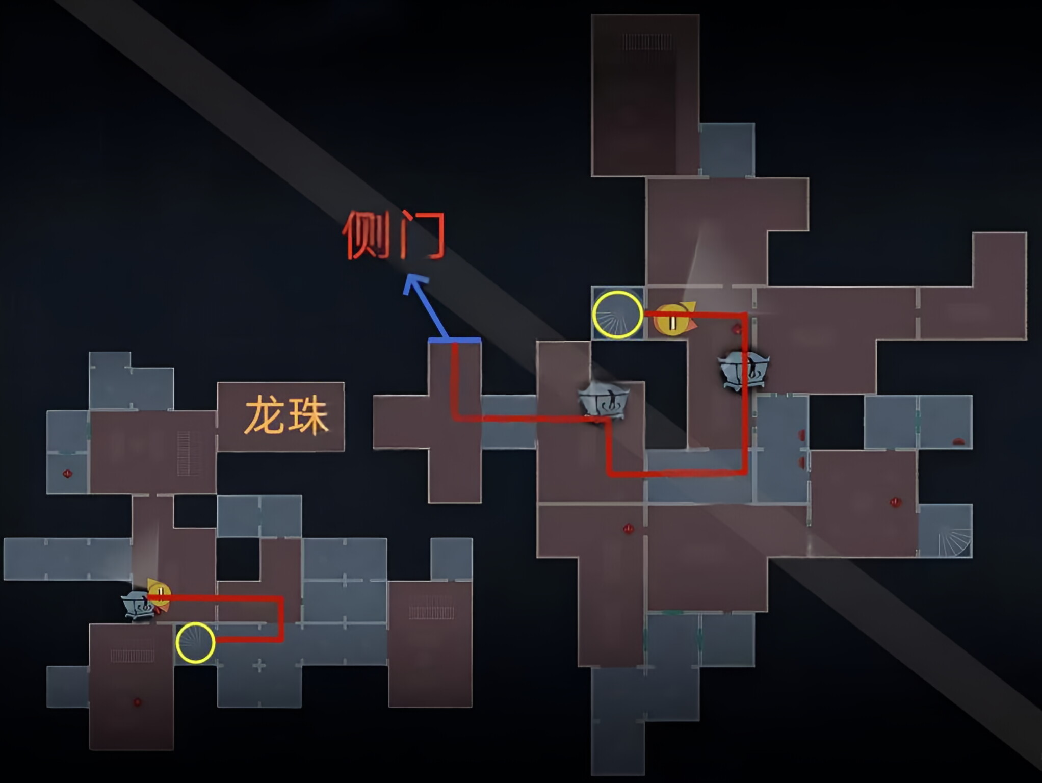 超自然行动组精绝古城困难┫型全地图小抄