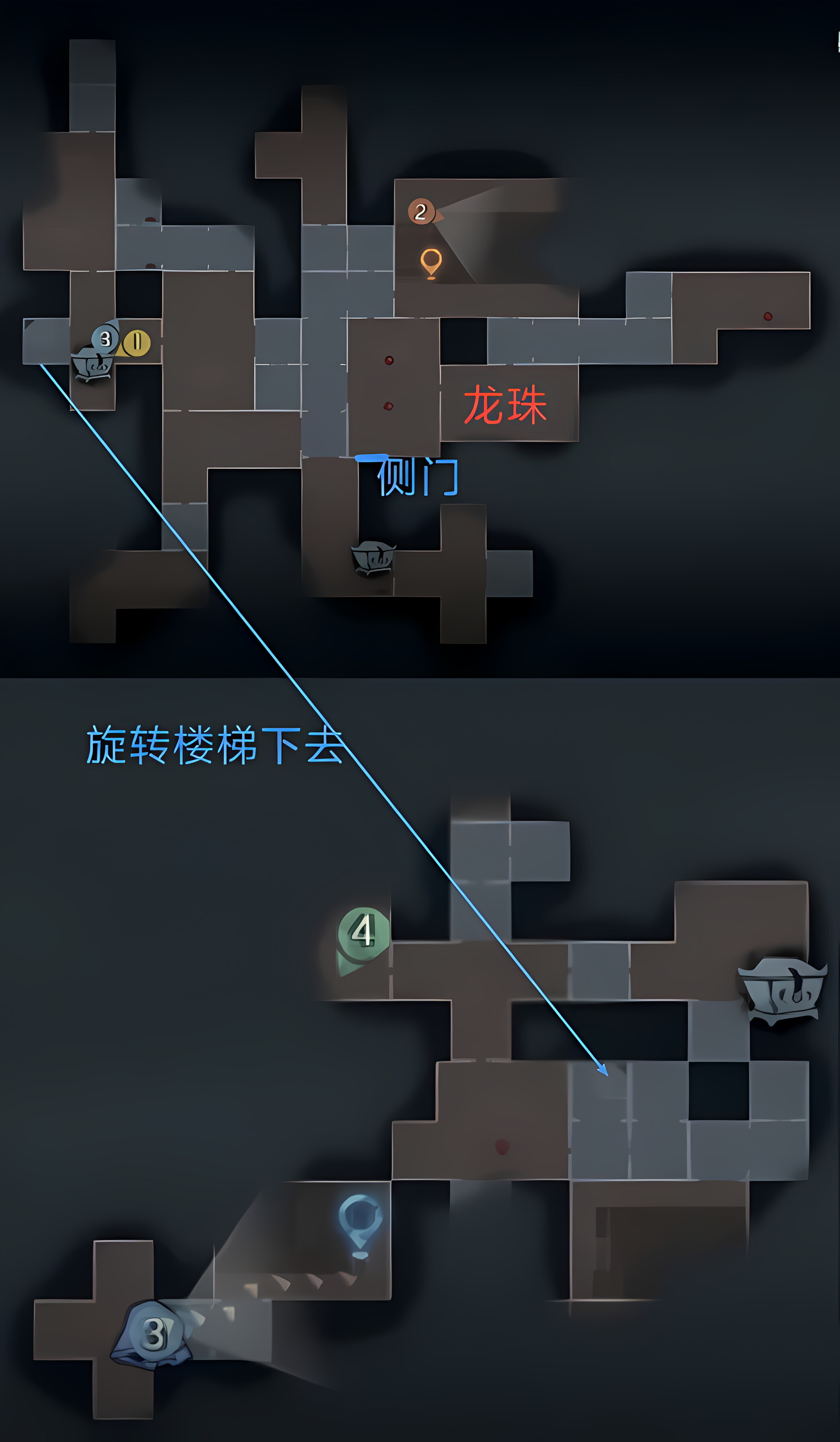 超自然行动组精绝古城困难▍型地图小抄