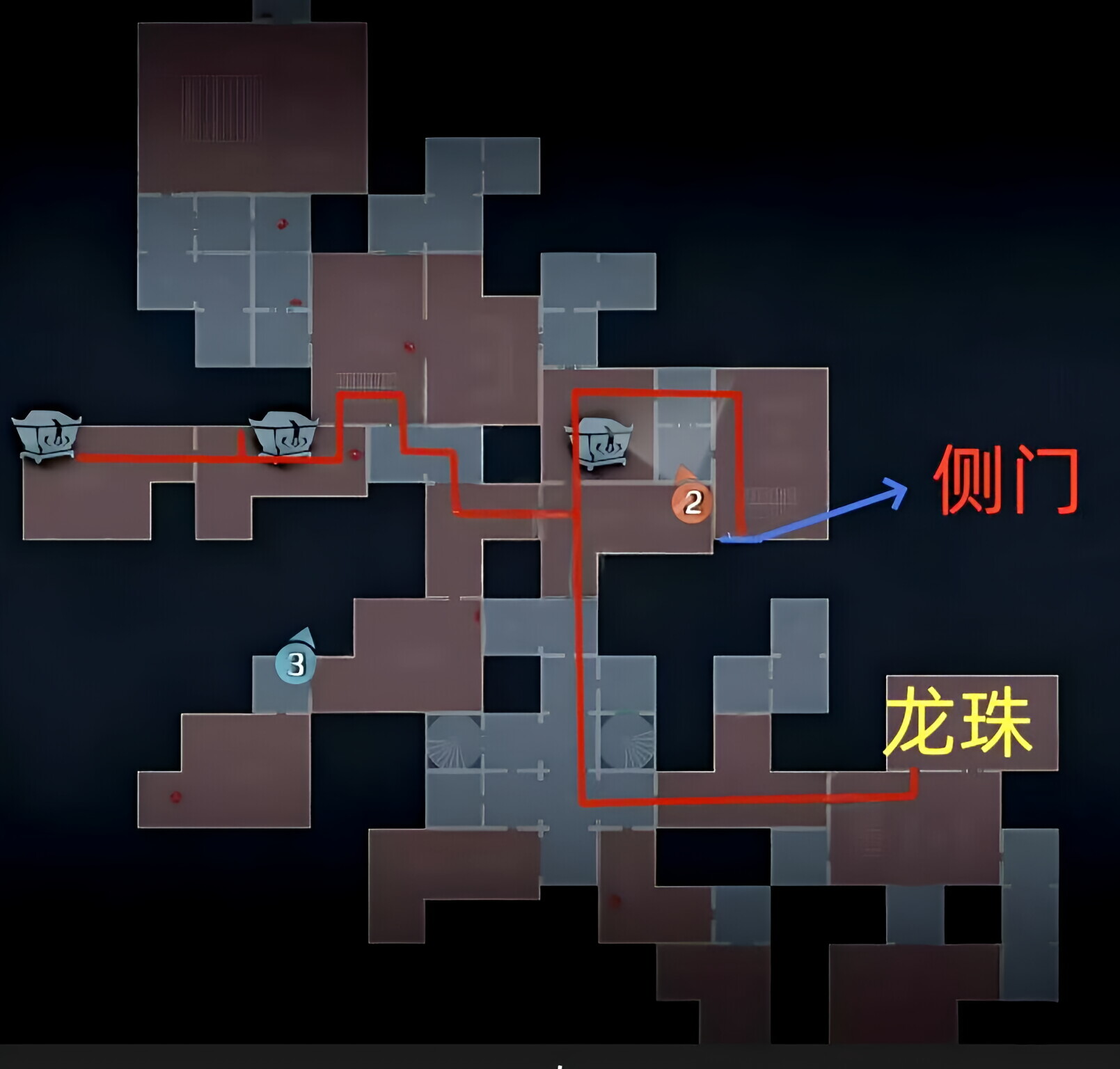 超自然行动组精绝古城困难▍型地图小抄