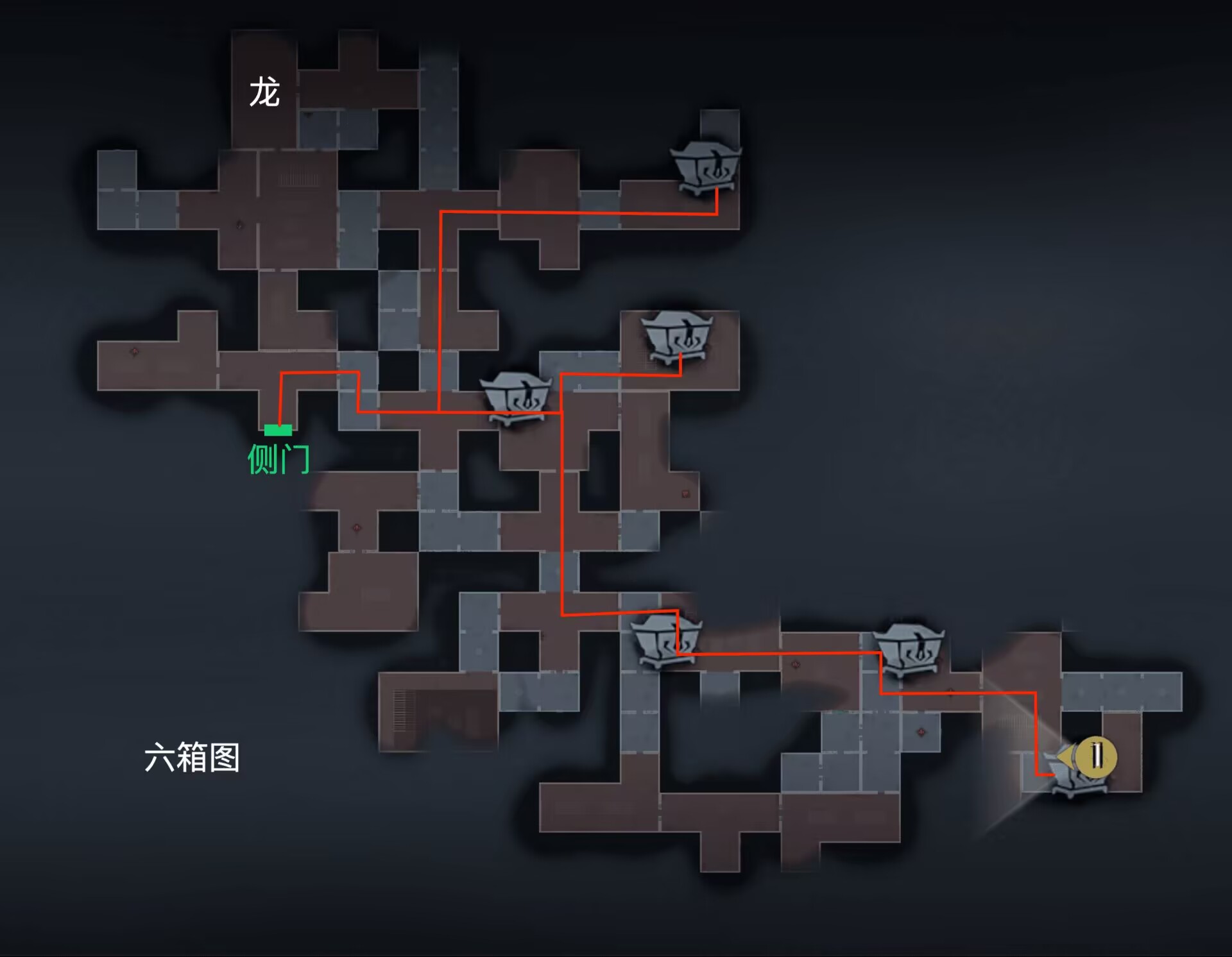 超自然行动组精绝古城极限┳型全地图小抄