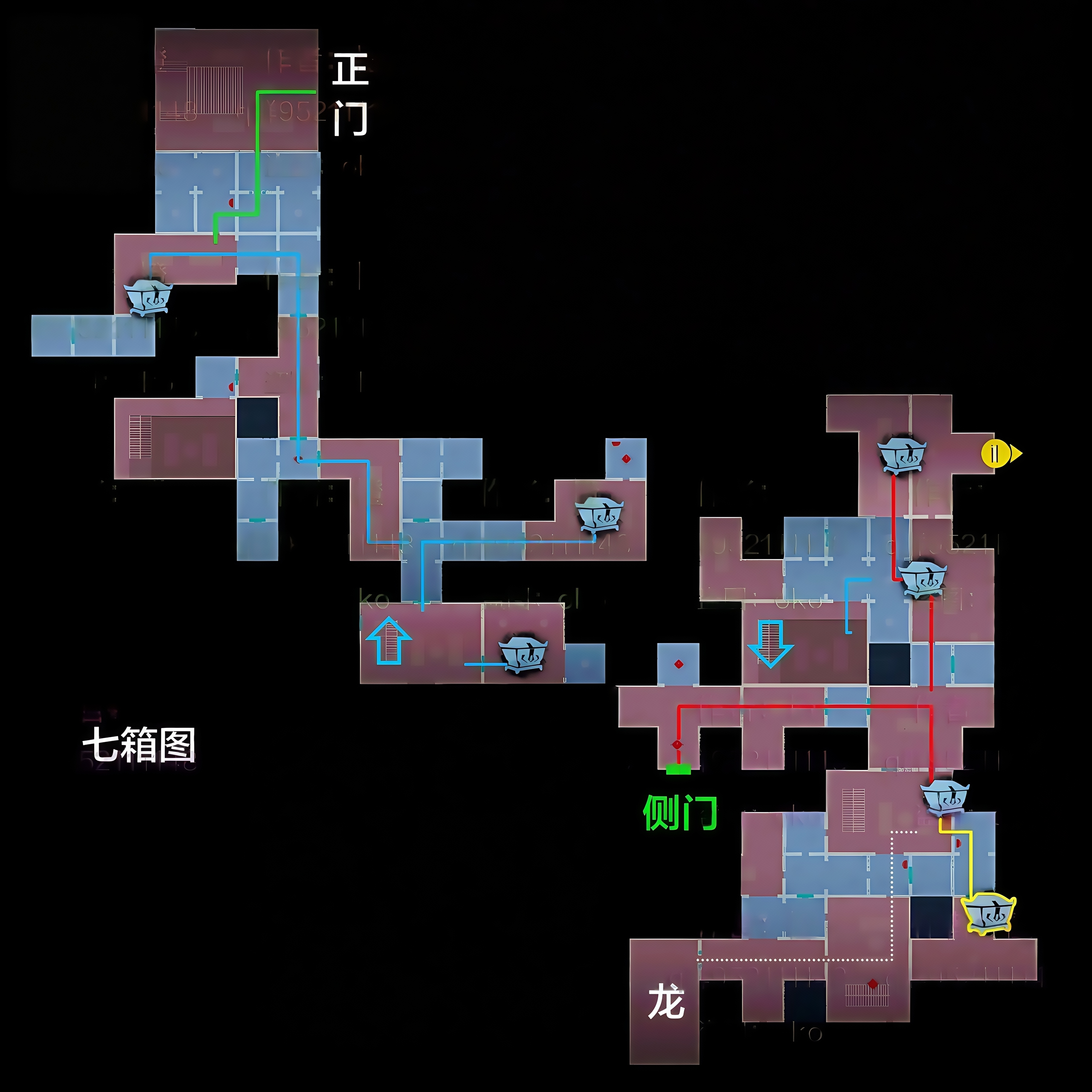 超自然行动组精绝古城极限┳型全地图小抄