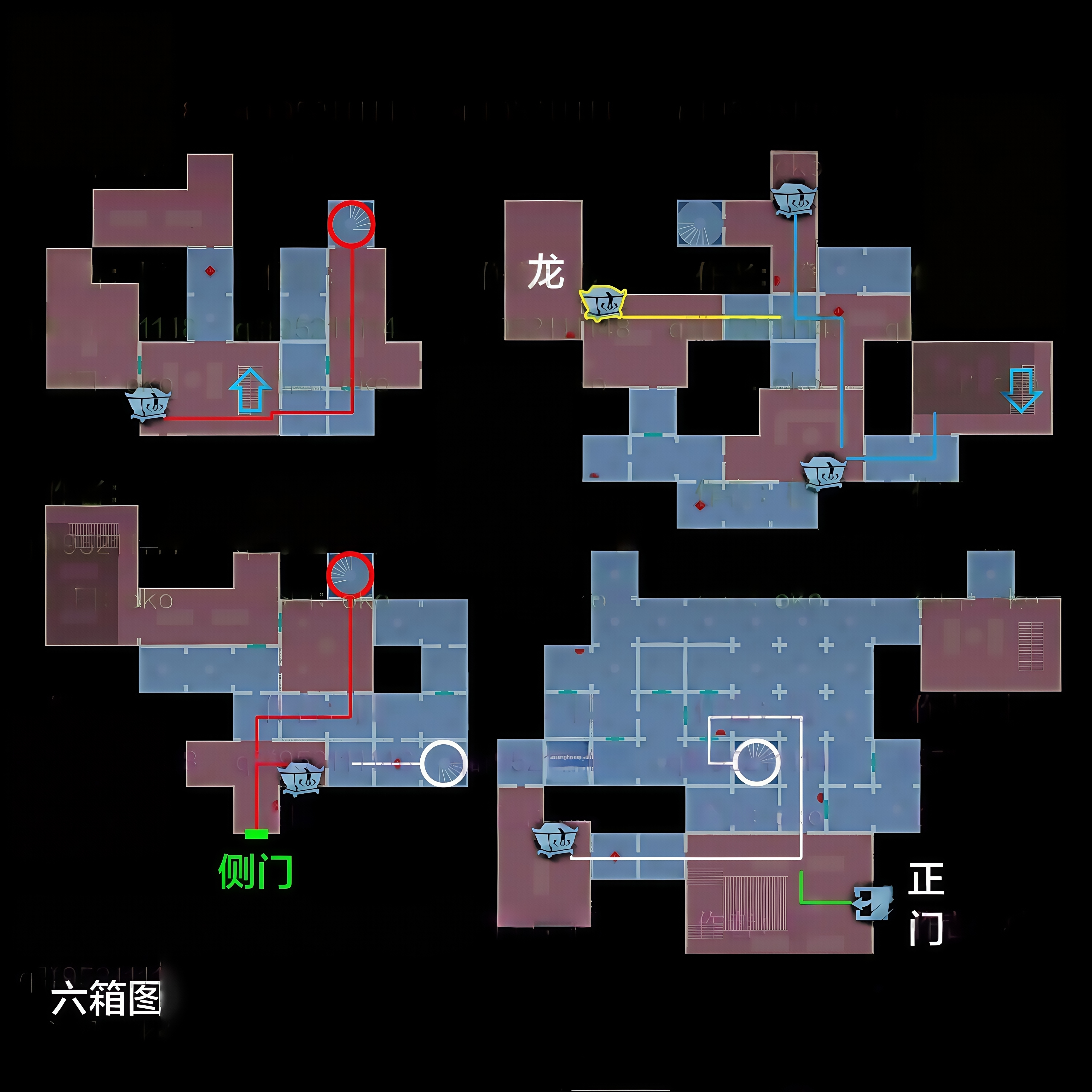 超自然行动组精绝古城极限┳型全地图小抄