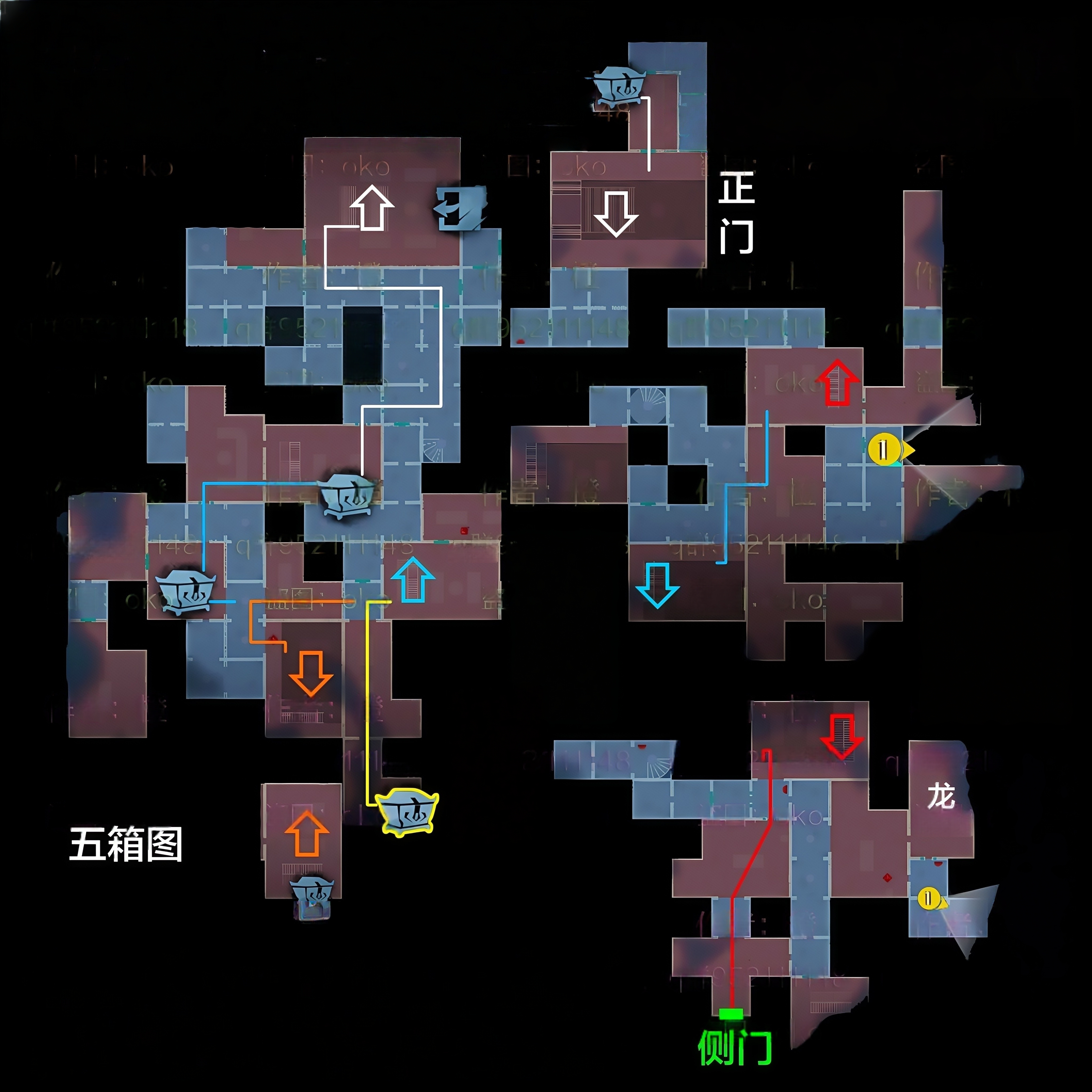 超自然行动组精绝古城极限┳型全地图小抄