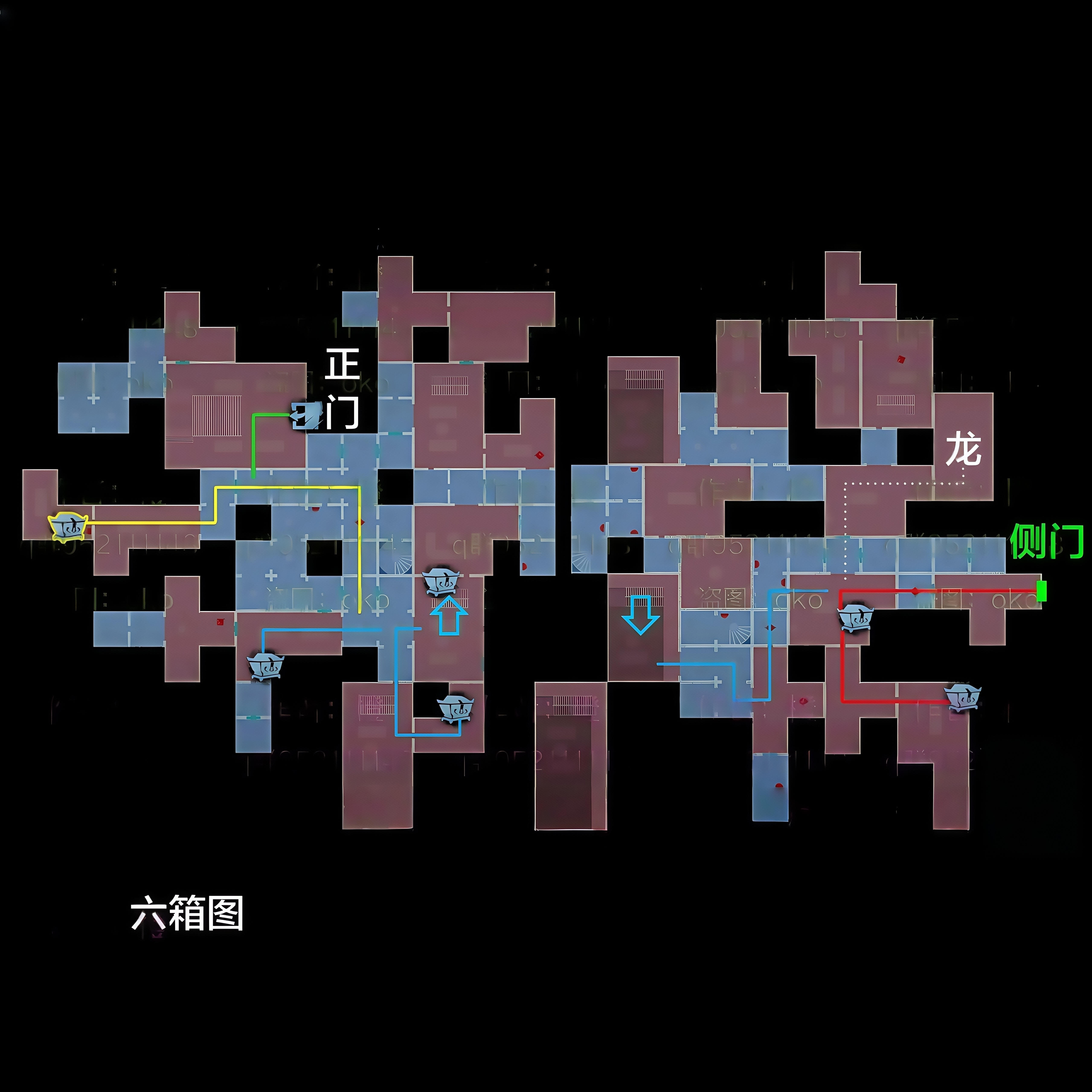 超自然行动组精绝古城极限┳型全地图小抄