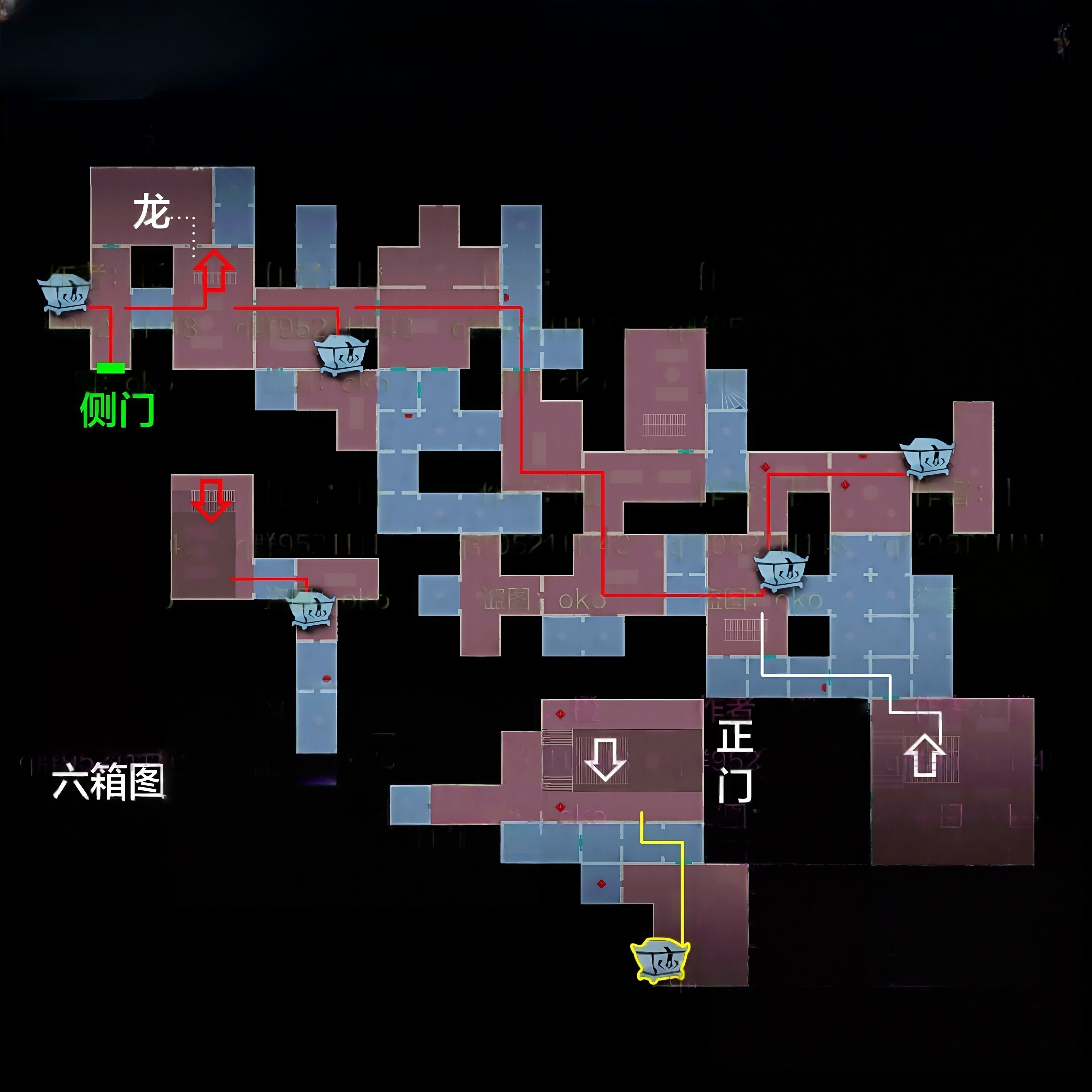 超自然行动组精绝古城极限┫型全地图小抄