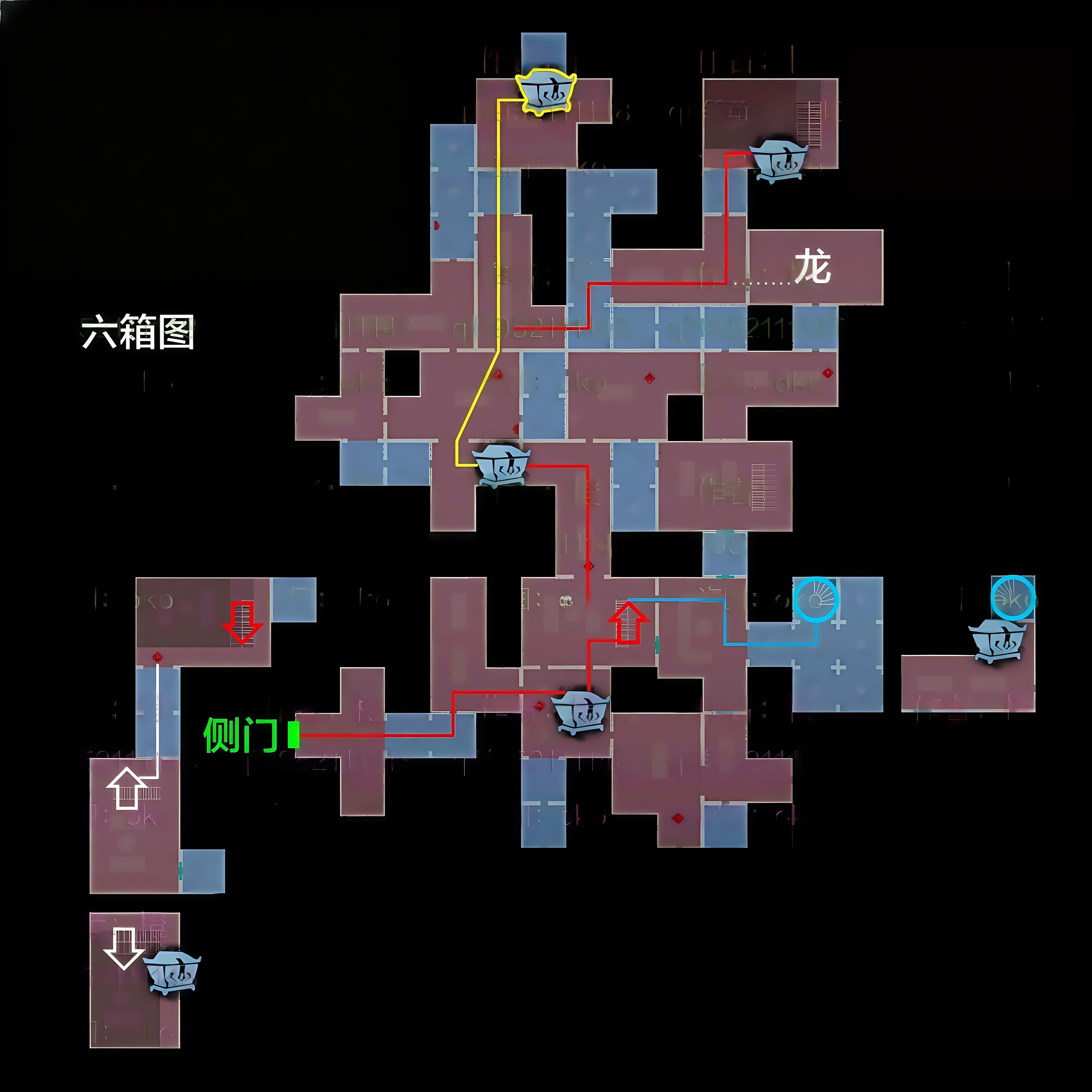 超自然行动组精绝古城极限┫型全地图小抄