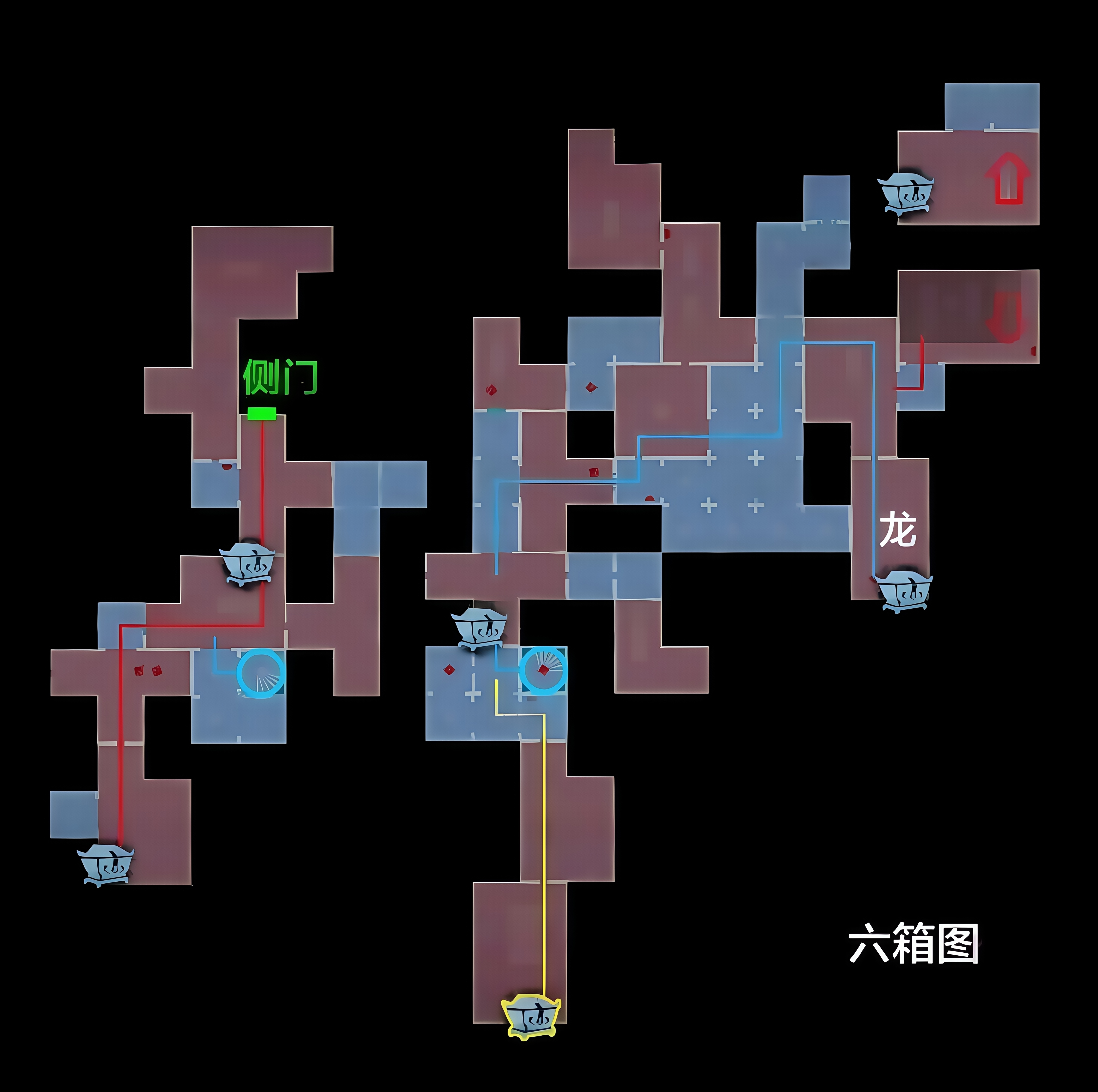 超自然行动组精绝古城极限┣型全地图小抄