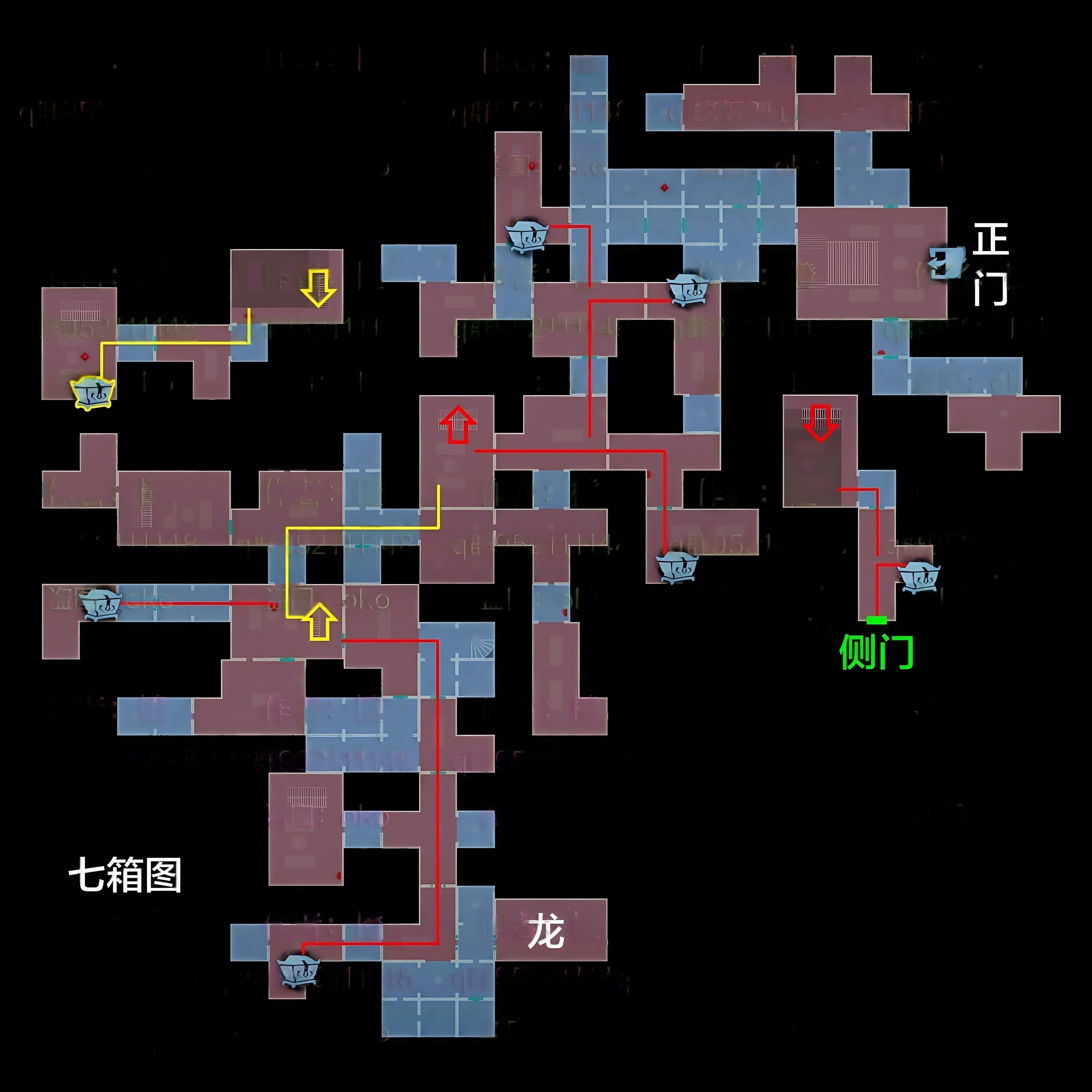 超自然行动组精绝古城极限┣型全地图小抄