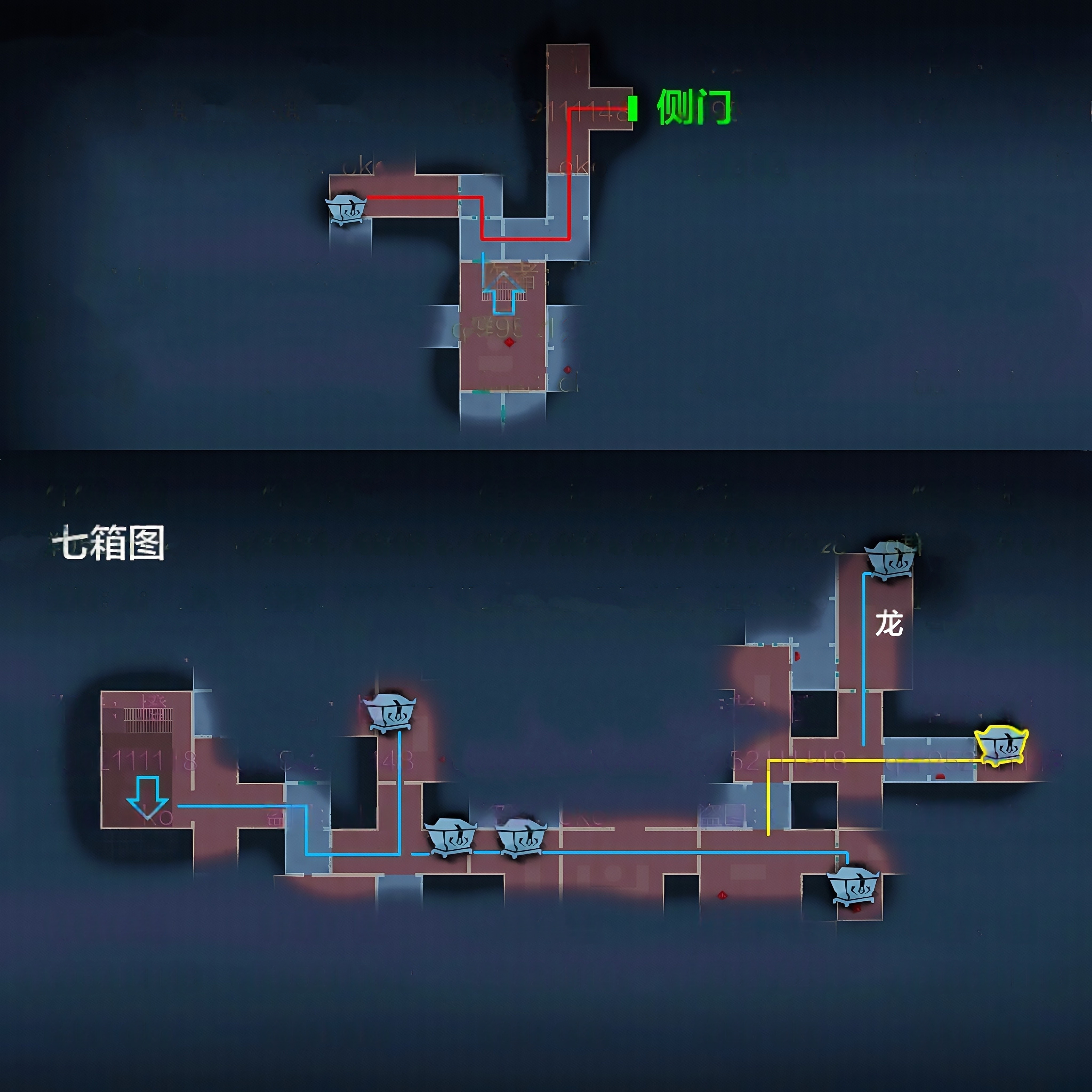 超自然行动组精绝古城极限┣型全地图小抄