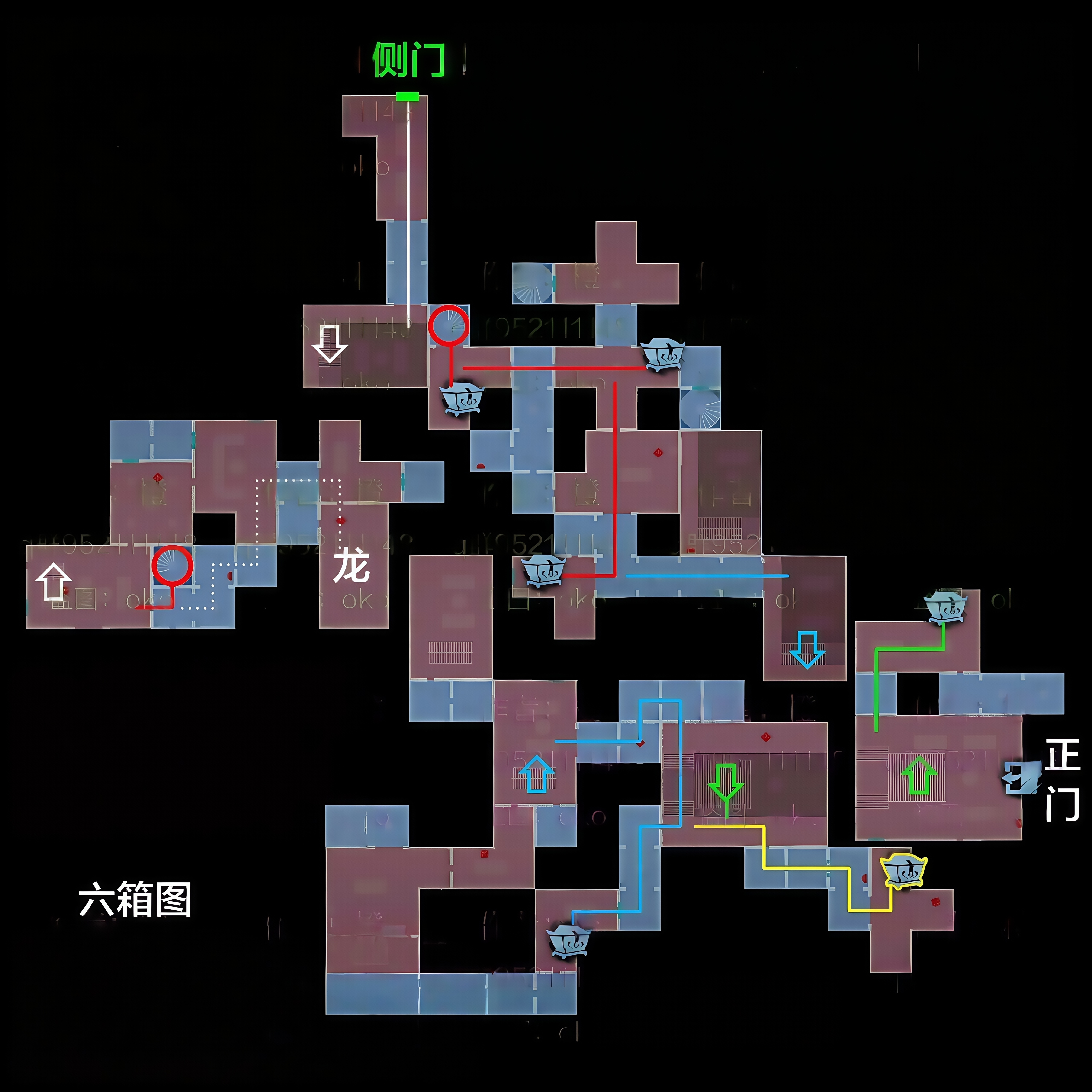 超自然行动组精绝古城极限┓型全地图小抄