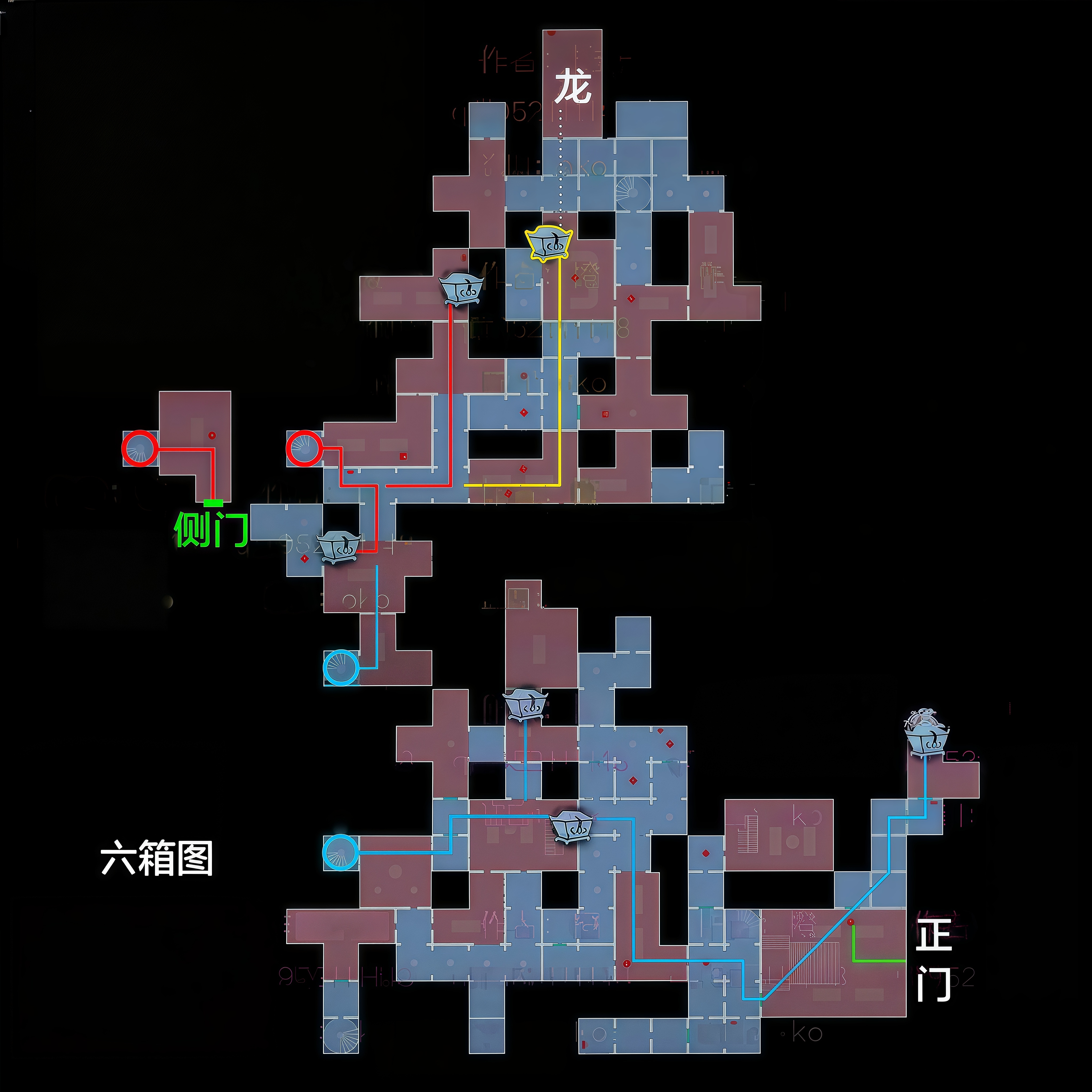 超自然行动组精绝古城极限┓型全地图小抄