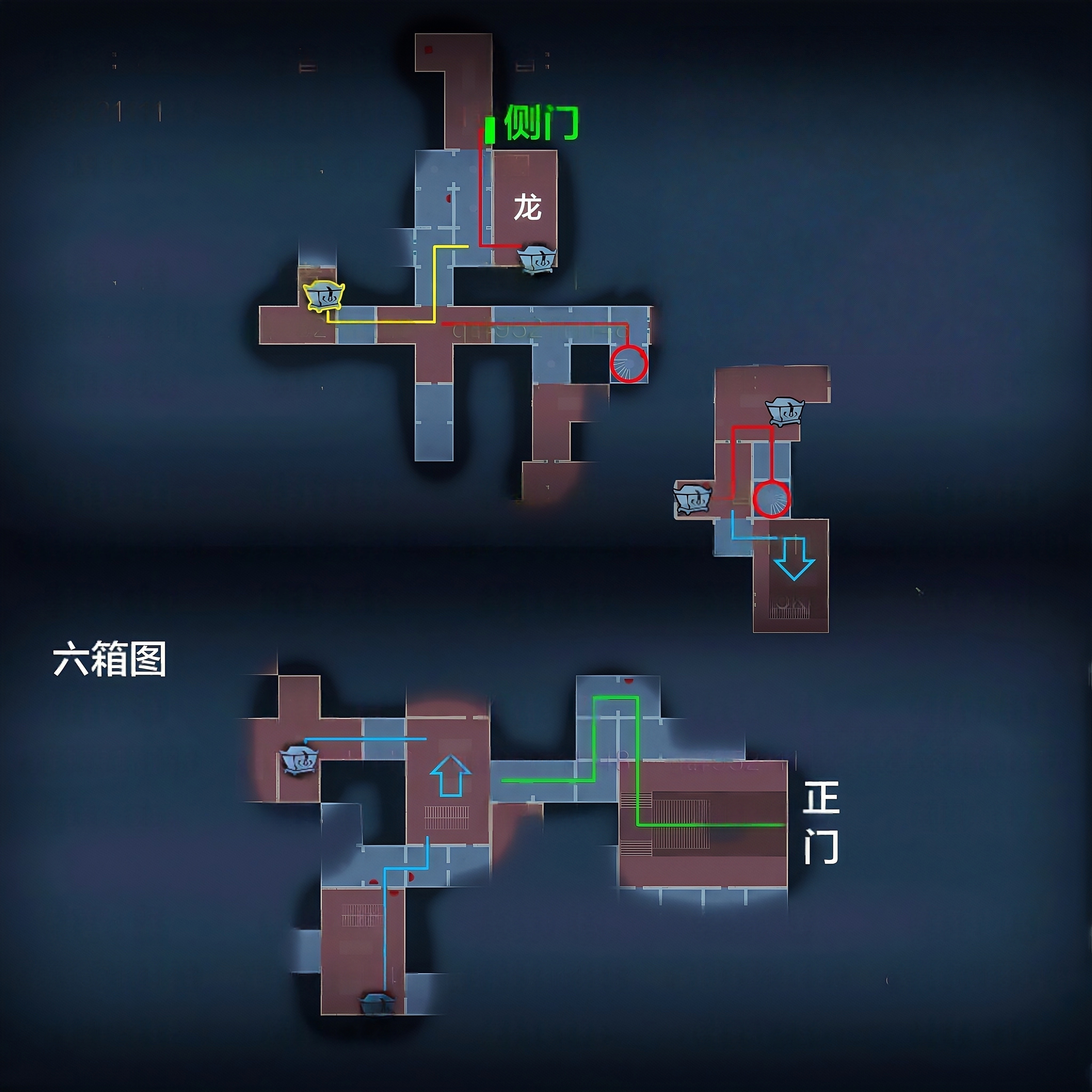 超自然行动组精绝古城极限┓型全地图小抄