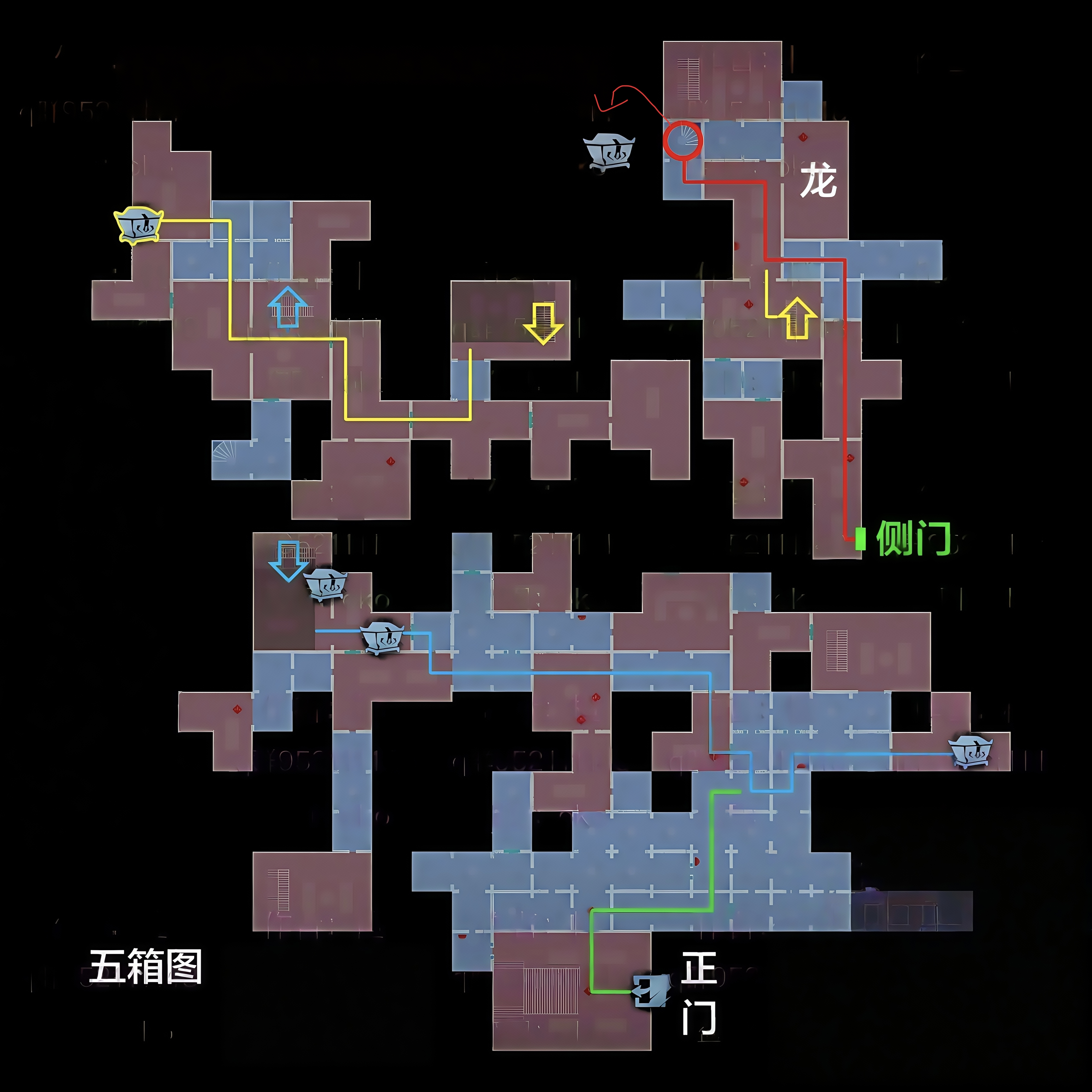 超自然行动组精绝古城极限┓型全地图小抄