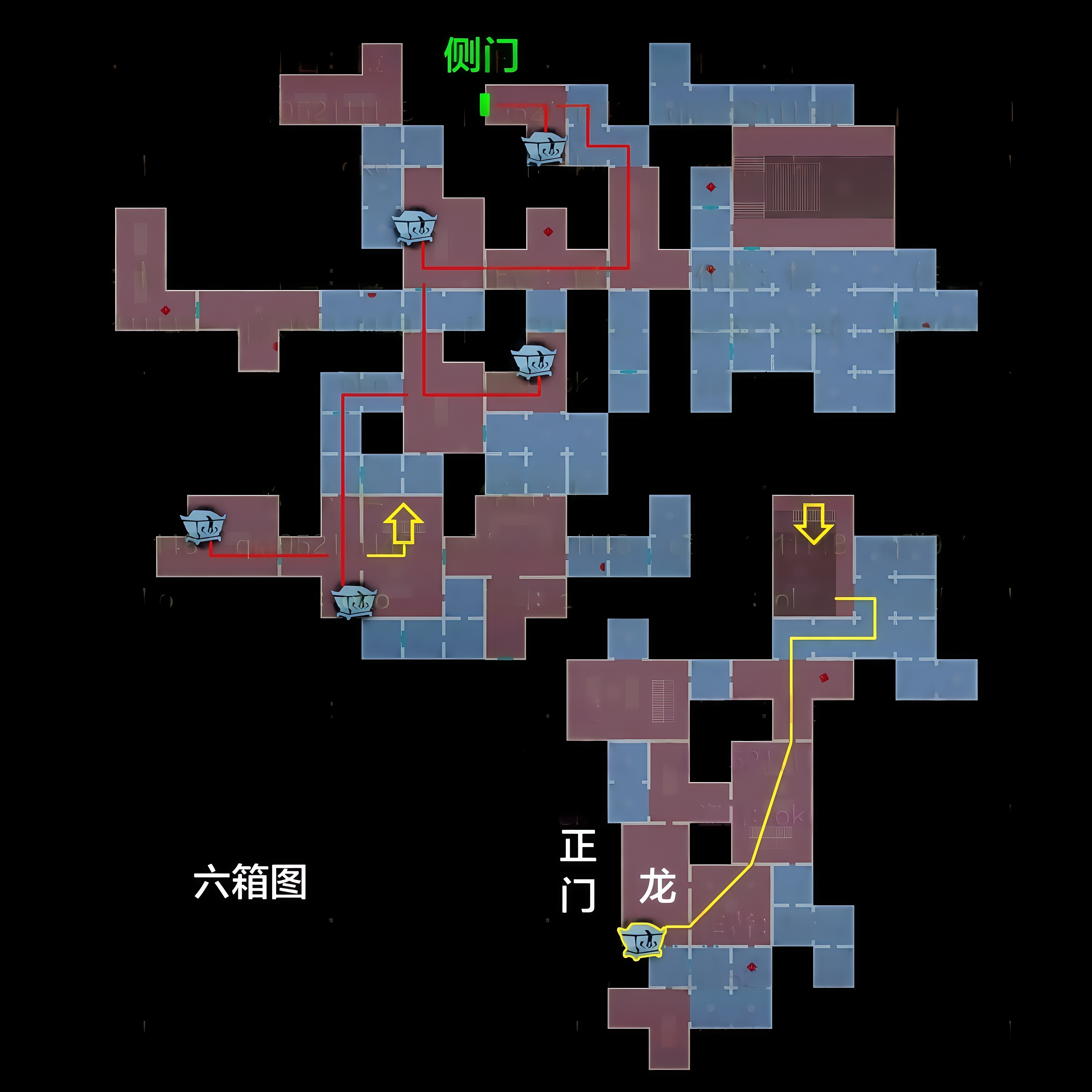 超自然行动组精绝古城极限┓型全地图小抄