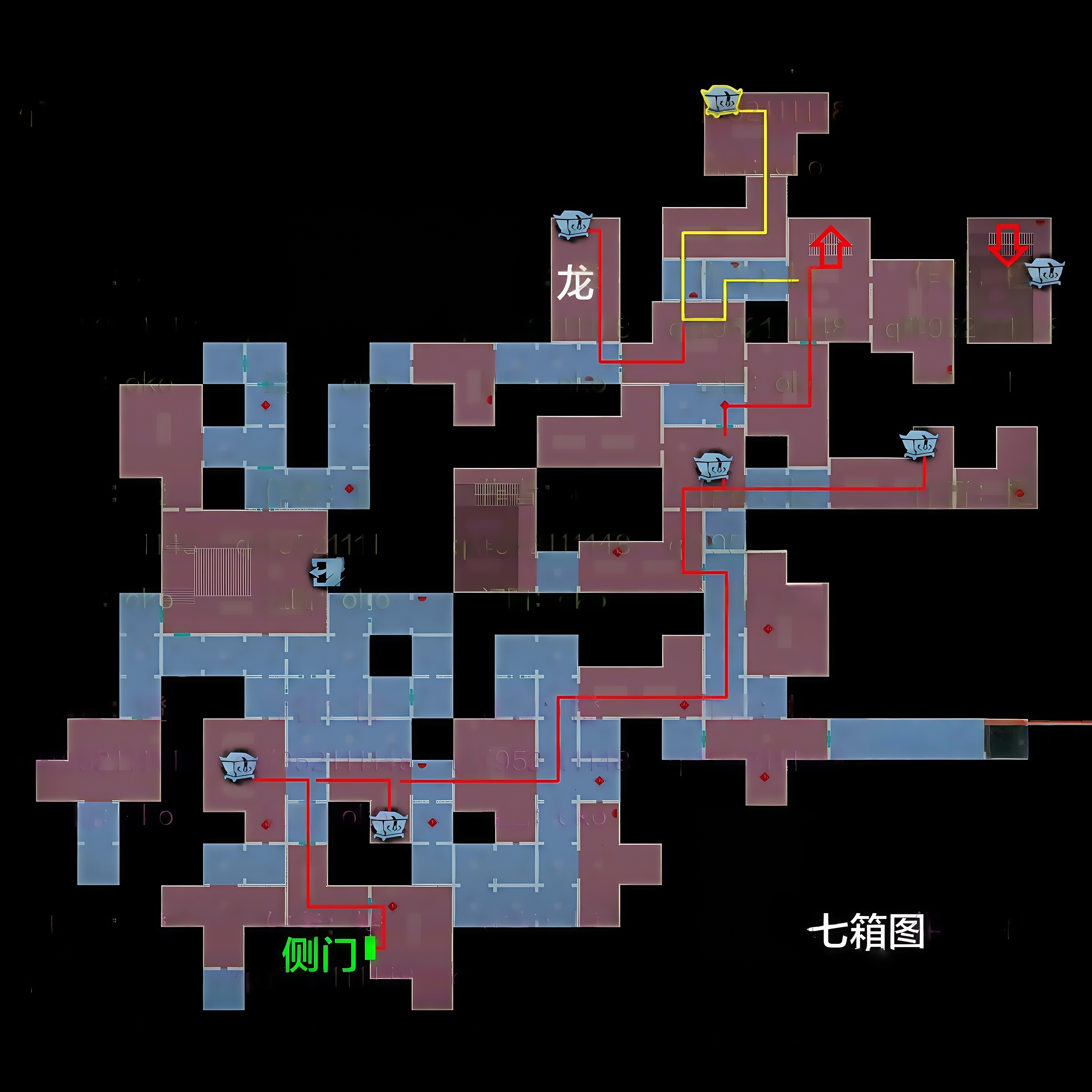 超自然行动组精绝古城极限┓型全地图小抄