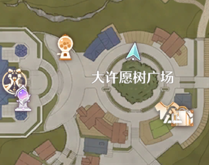 《无限暖暖》大世界家园家具图纸位置
