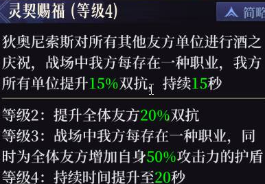 《不朽箴言》狄奥尼索斯技能装备推荐