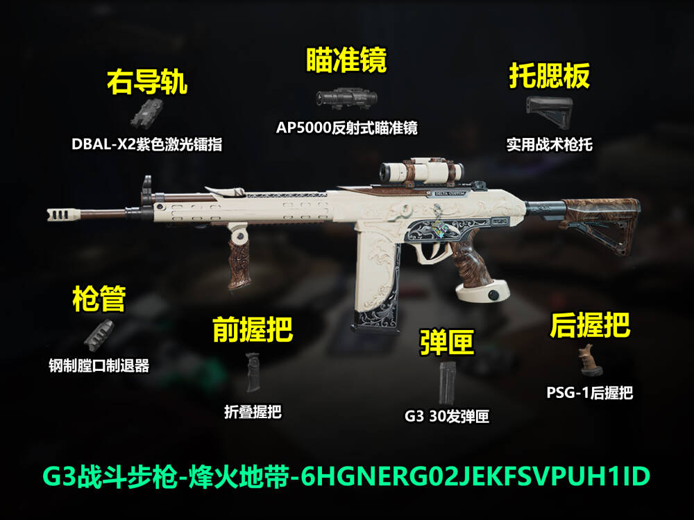 《三角洲行动》最佳性价比G3突击步枪改装