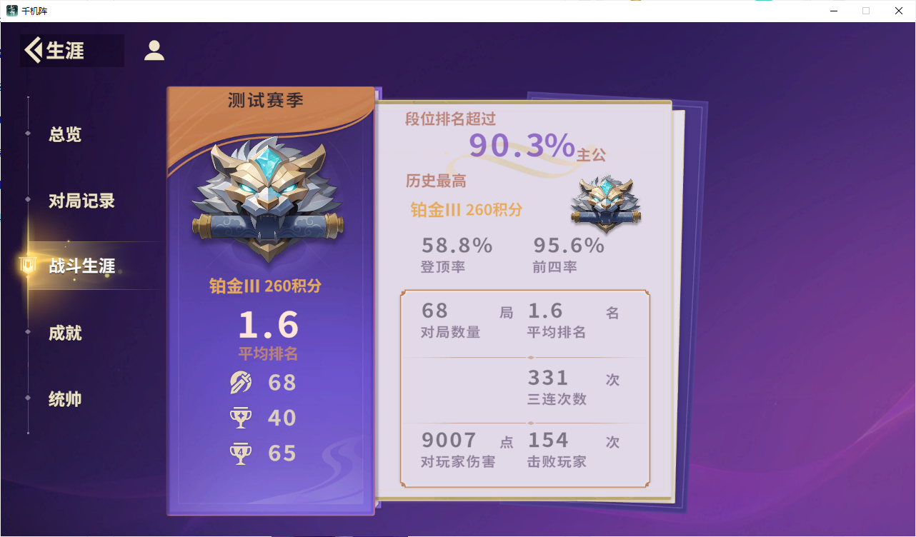 千机阵妖阵营毕业阵容与站位攻略