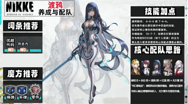 《胜利女神：新的希望》渡鸦养成攻略