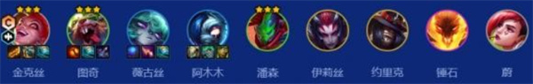 《金铲铲之战》朋克金克丝阵容搭配