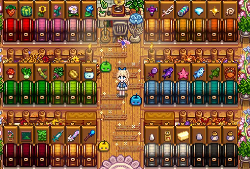 《星露谷物语》物品整理分区技巧