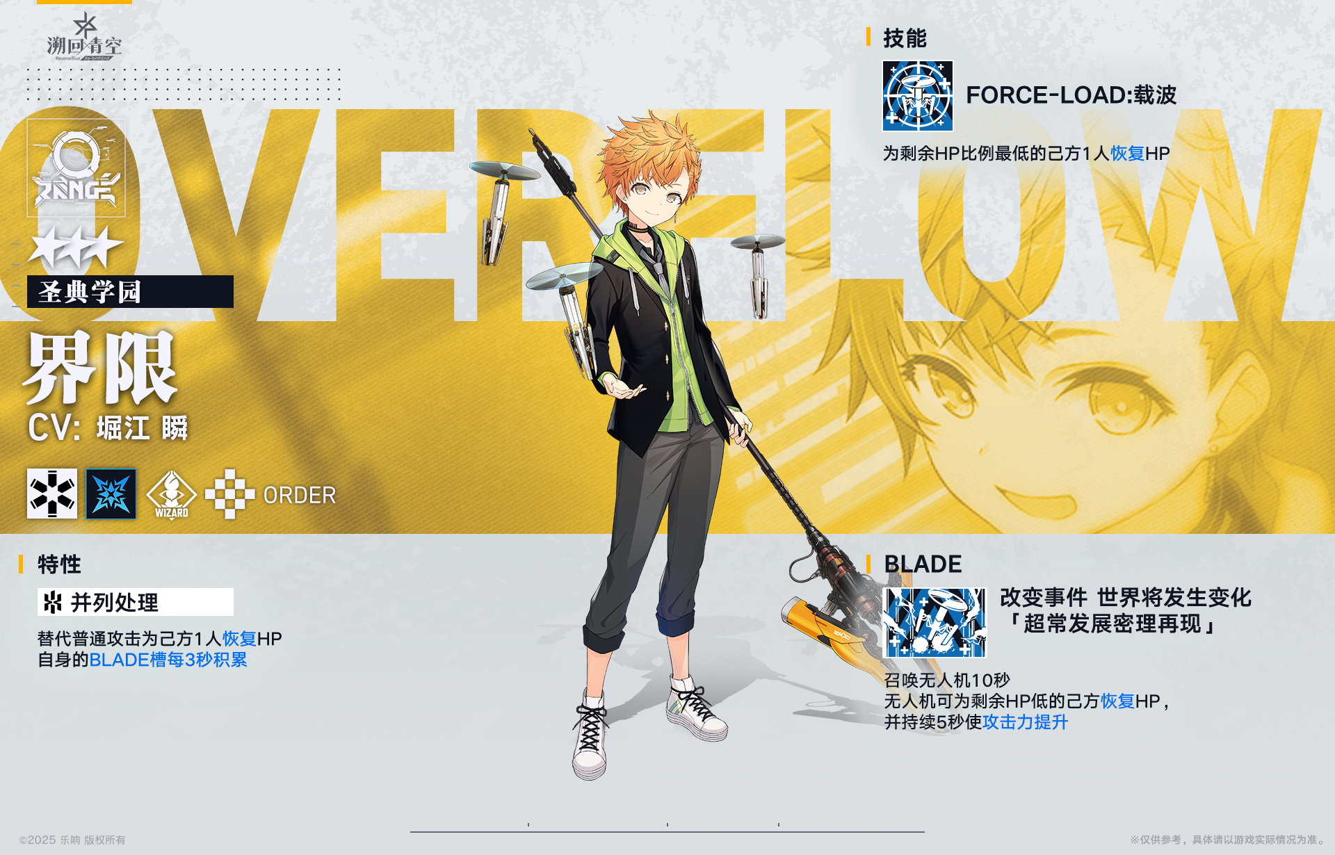 《溯回青空》界限圣典学园骑士性能解析