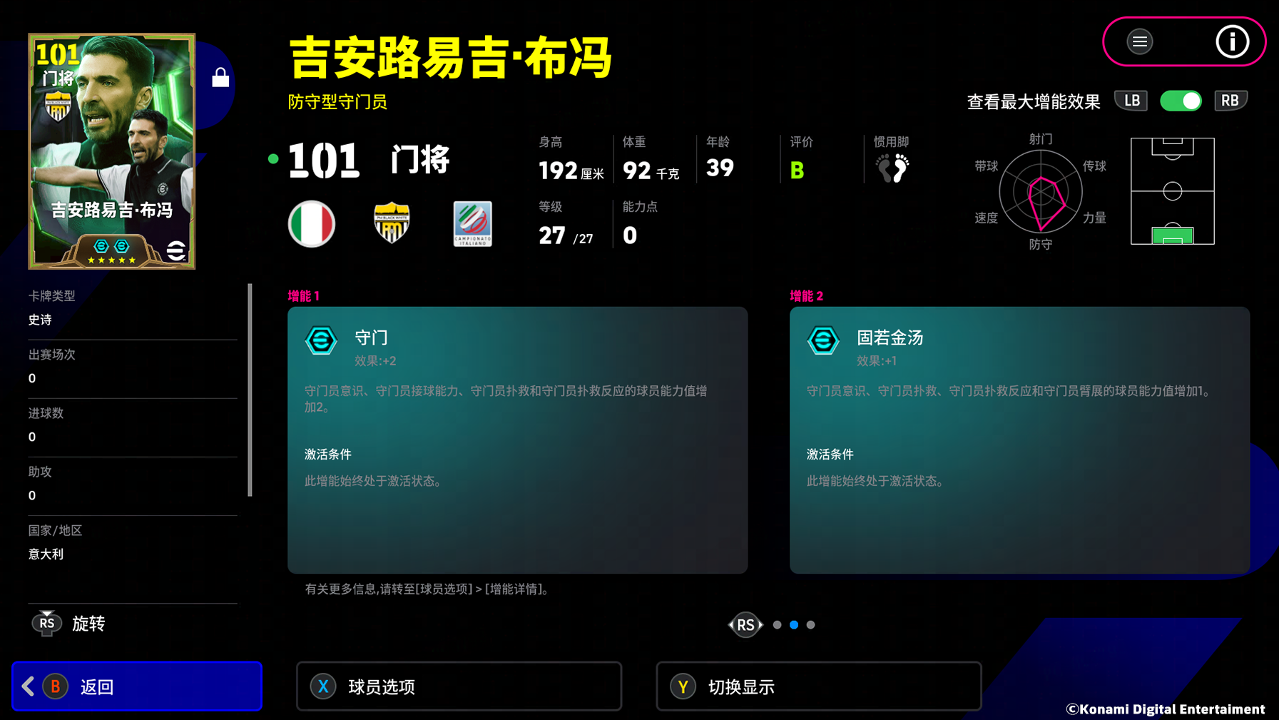 二十九载铸就门将传说,斑马“小将”守护亚平宁荣光!