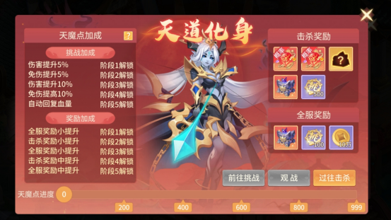 《梦想桃源》天魔降临玩法介绍