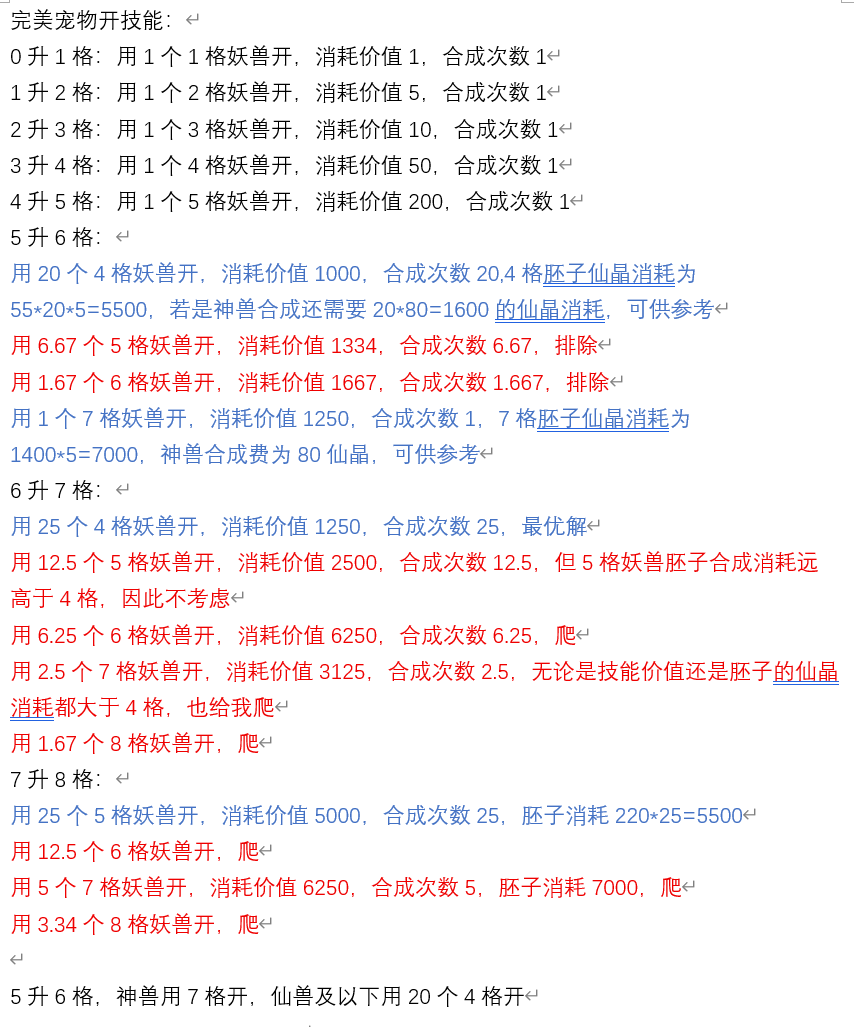 《伏妖录》宠物合成攻略