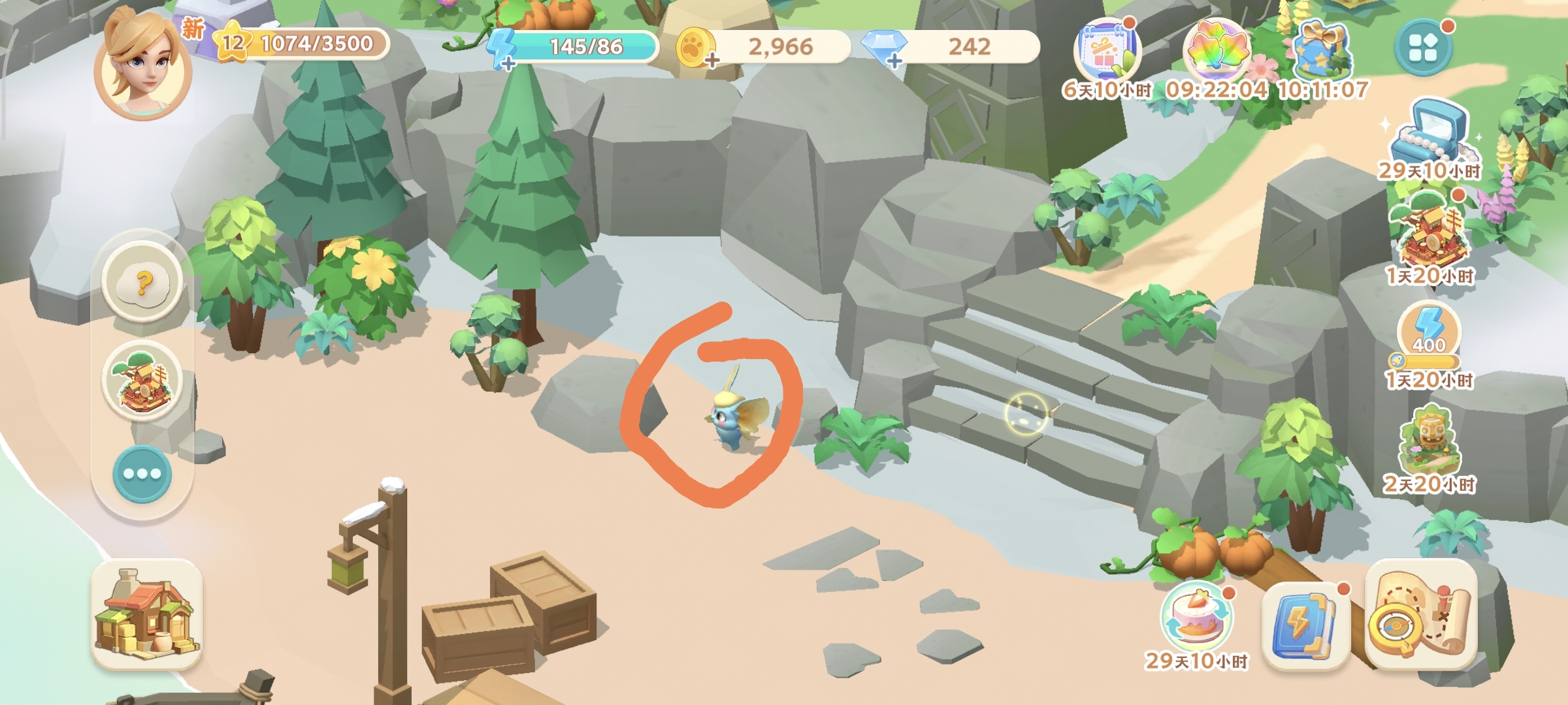 《珍珠海大冒险》第一章主线地图彩蛋位置分享