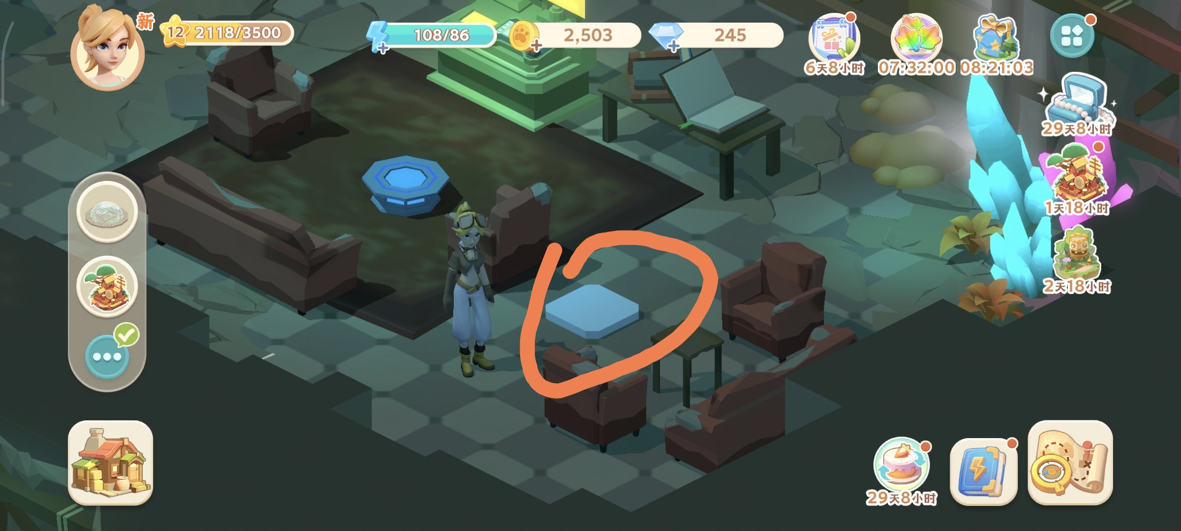 《珍珠海大冒险》第一章主线地图彩蛋位置分享