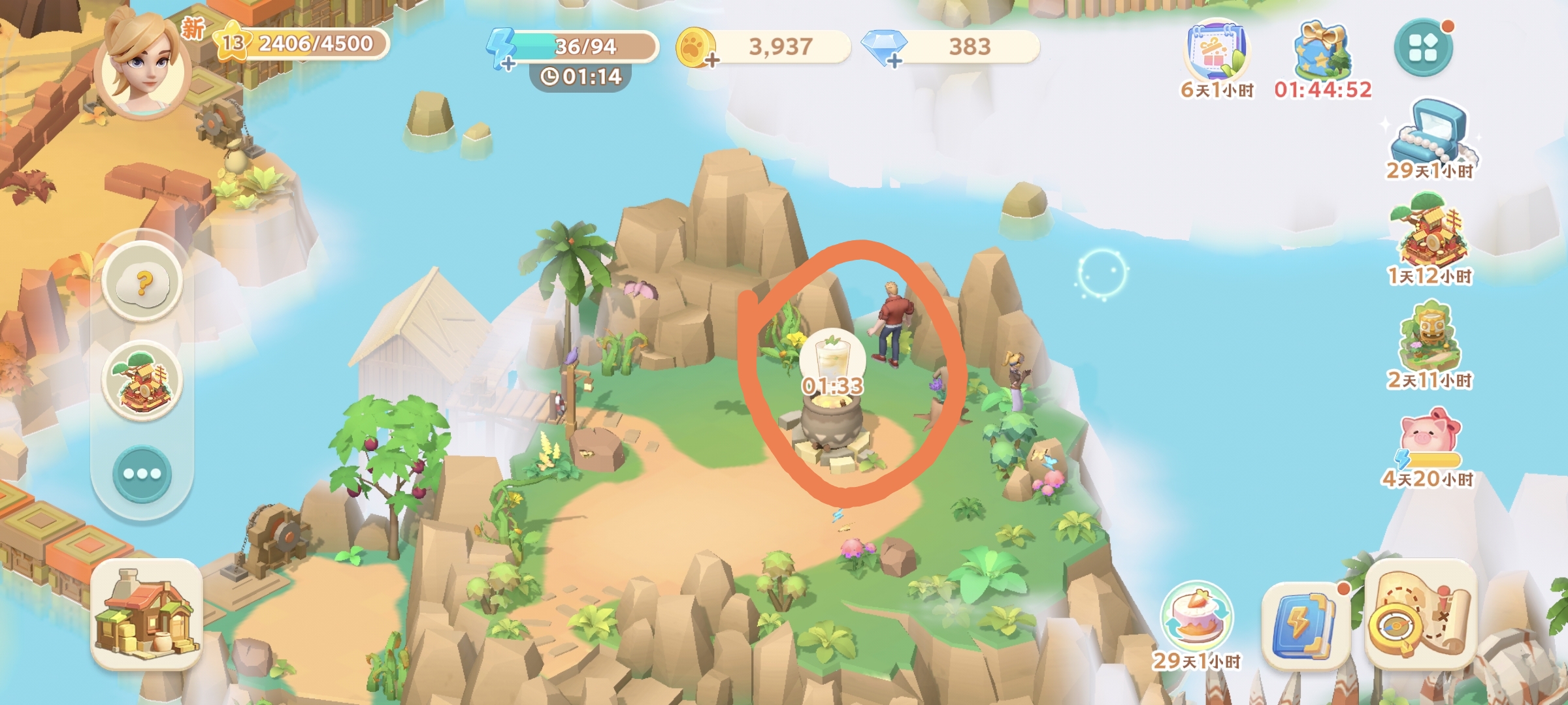 《珍珠海大冒险》第一章主线地图彩蛋位置分享