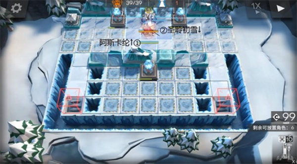 《明日方舟》雪山降临1-8突袭摆完挂机攻略