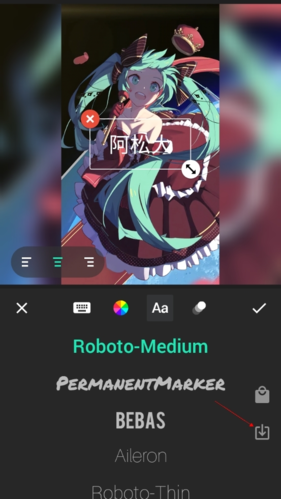 《inshot》导入字体教程