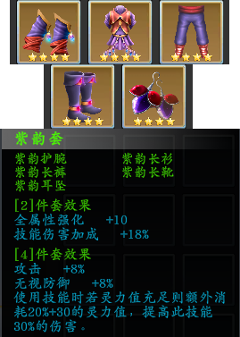 《神魔决之江湖行》全套装效果一览